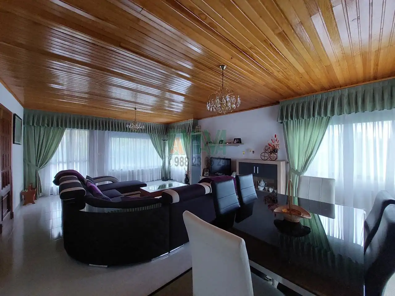 Sala de estar de Casa o chalet en venta en Maceda con Calefacción, Jardín privado y Parquet