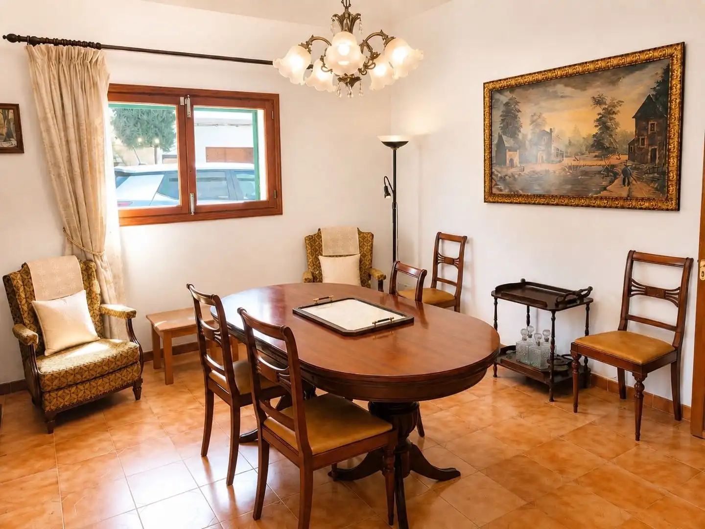 Comedor de Finca rústica en venta en Felanitx con Aire acondicionado, Calefacción y Jardín privado