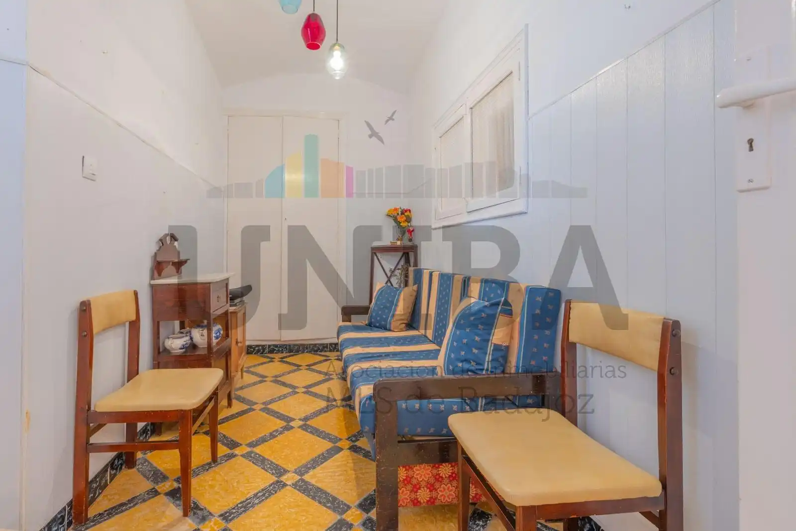Living room of Detached homes for sale in Talavera la Real  with Air Conditioner, Terrace and Balcony