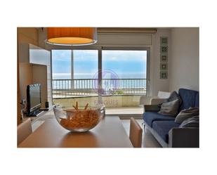 Sala d'estar de Apartament de lloguer en Castell-Platja d'Aro amb Aire condicionat i Moblat