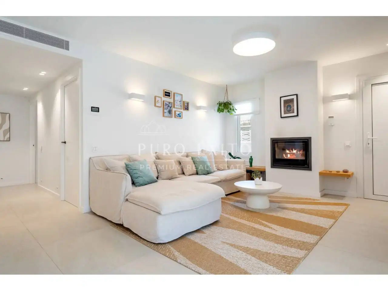 Wohnzimmer von Haus oder Chalet zum Verkauf in Cambrils mit Heizung, Privatgarten und Terrasse