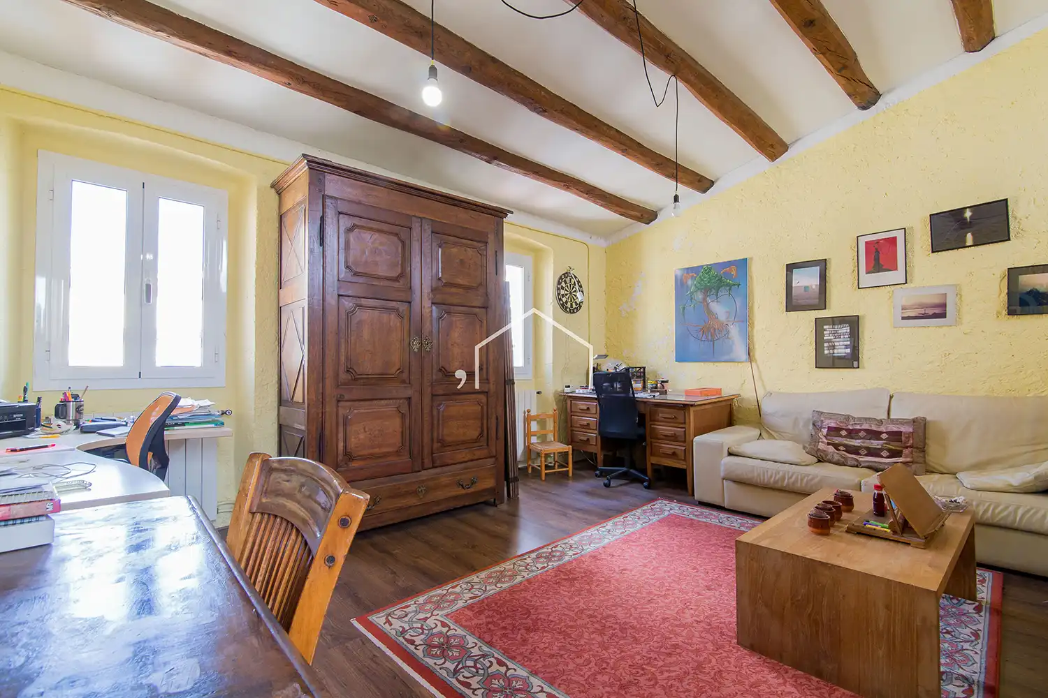 Living room of Country homes for sale in El Masnou  with Heating, Private garden and Terrace