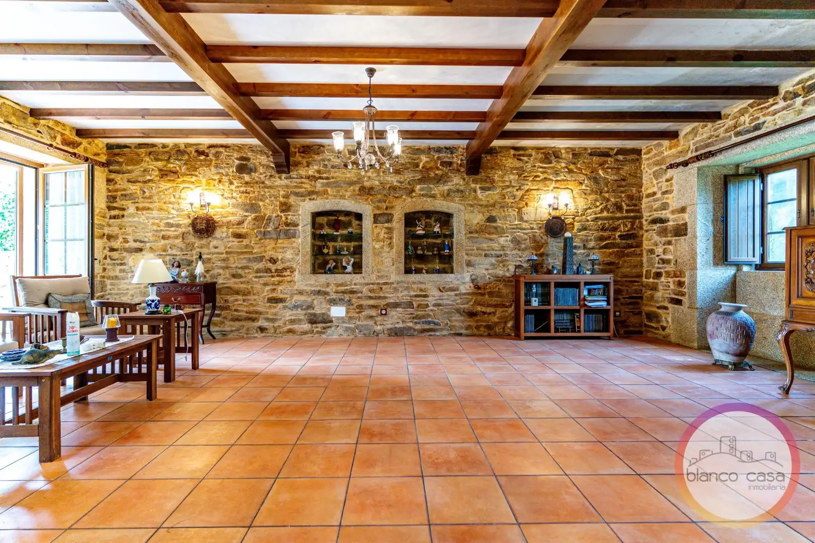 Comedor de Casa o chalet en venta en Malpica de Bergantiños con Amueblado y Balcón