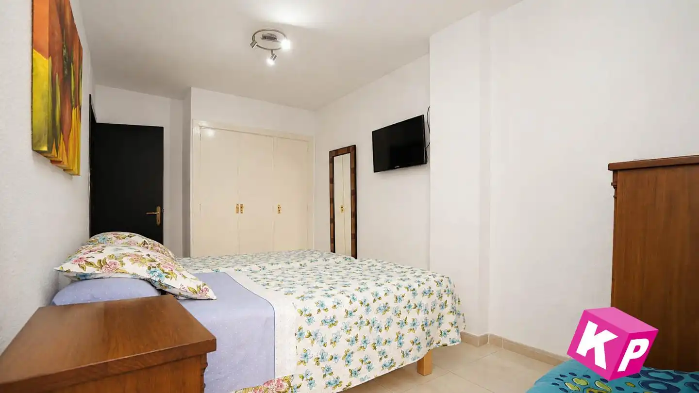 Schlafzimmer von Wohnung zum Verkauf in Santa Pola mit Klimaanlage, Terrasse und Möbliert