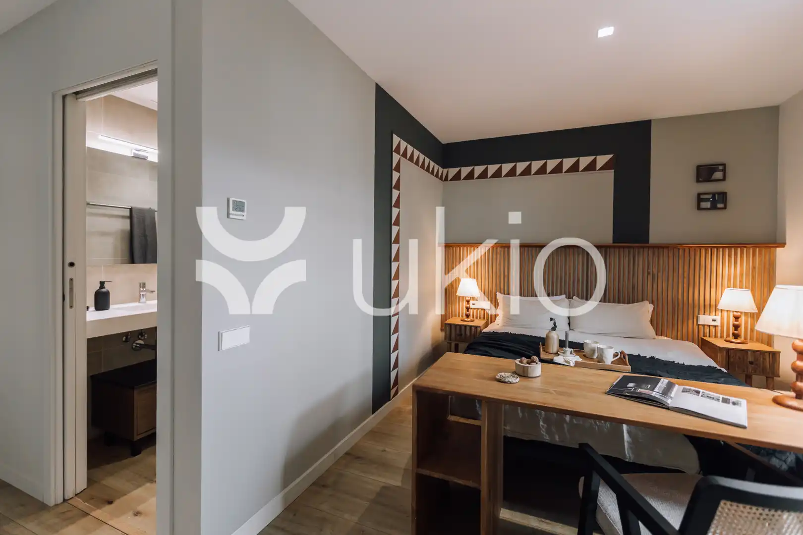 Bedroom of Apartments for rent in Barcelona  with Air Conditioner, Heating and Terrace