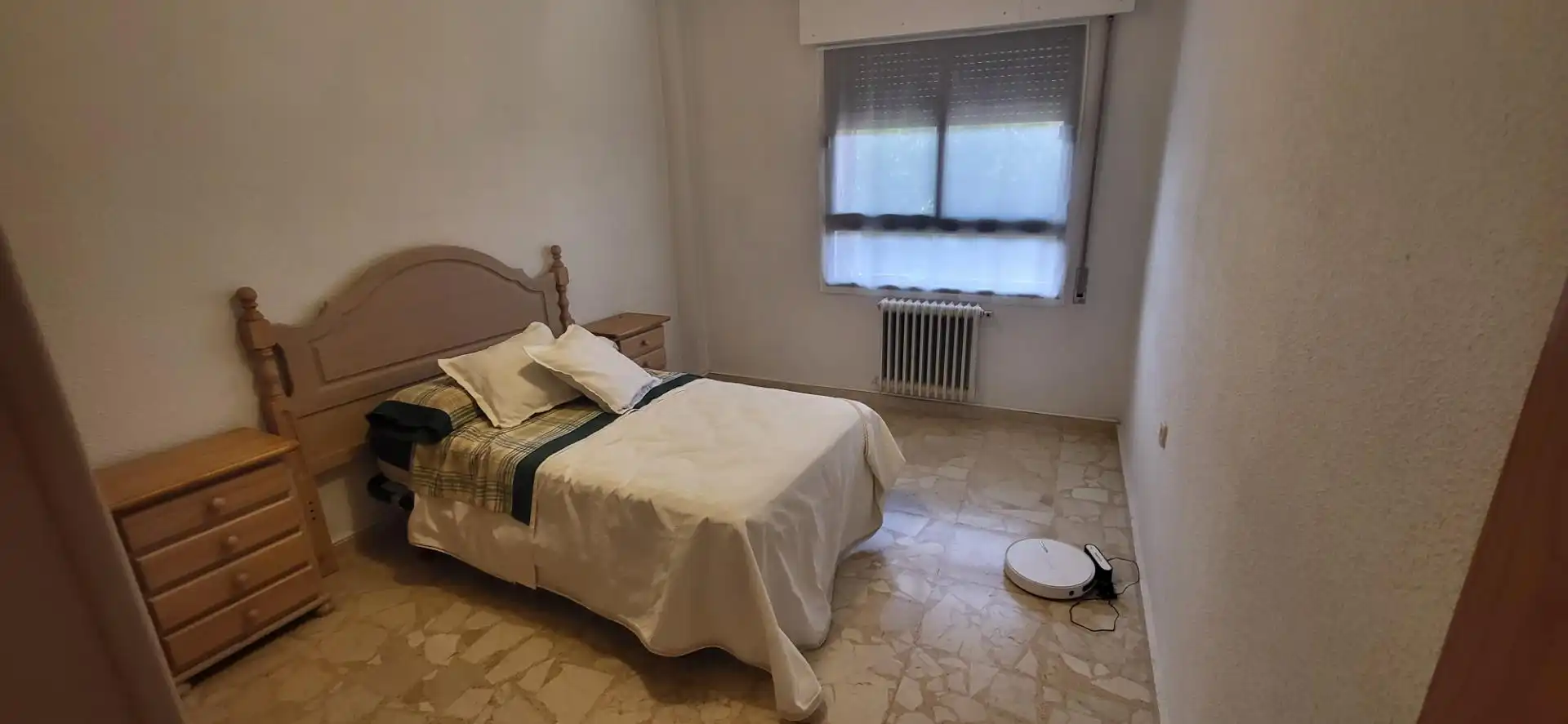 Bedroom of Flat for rent in Albacete  with Heating, Furnished and Balcony