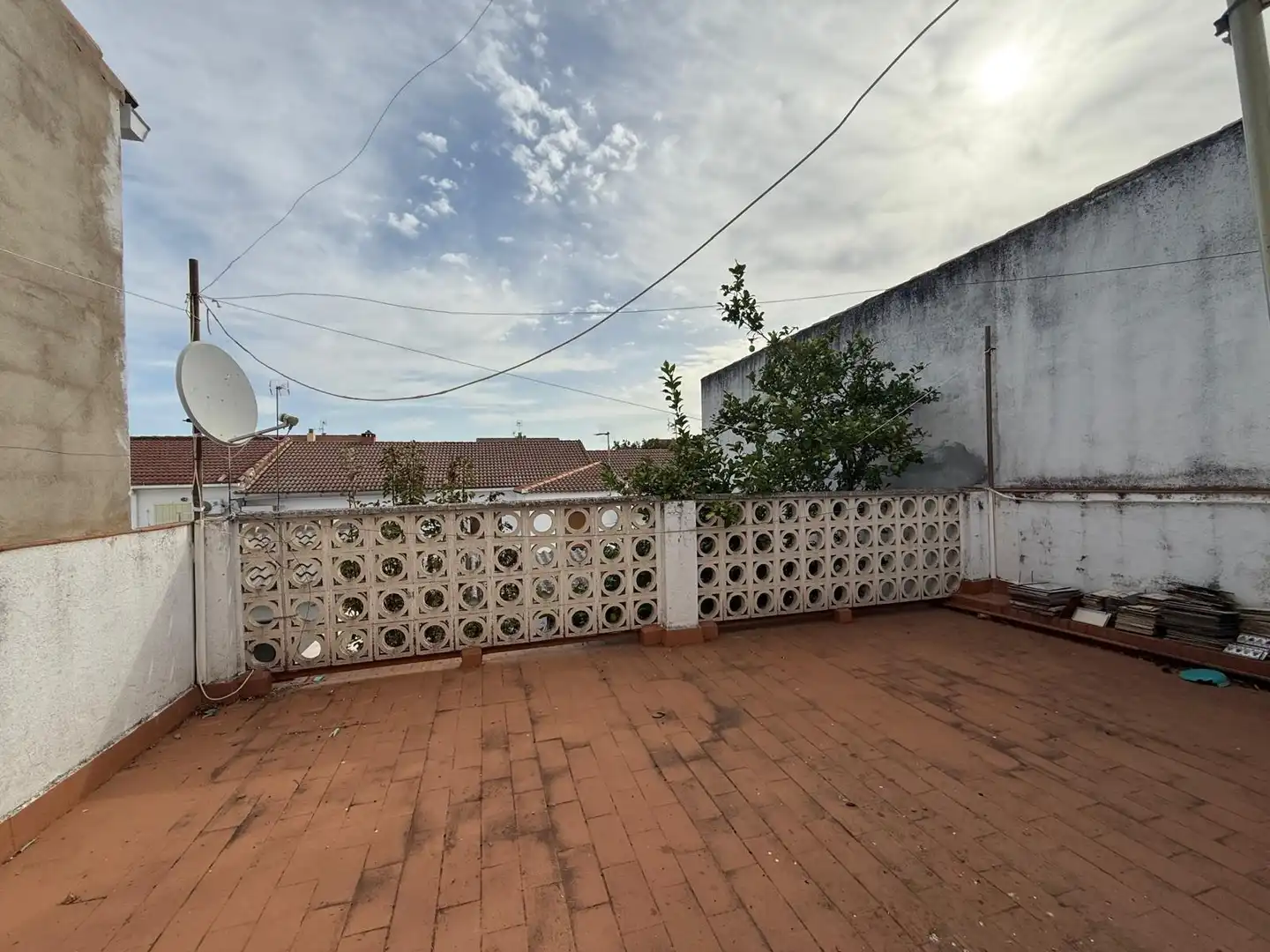 Terraza de Casa adosada en venta en Mérida con Aire acondicionado, Calefacción y Trastero