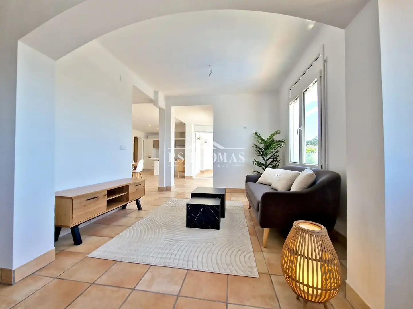 Sala de estar de Casa o chalet en venta en Roses con Aire acondicionado, Terraza y Trastero