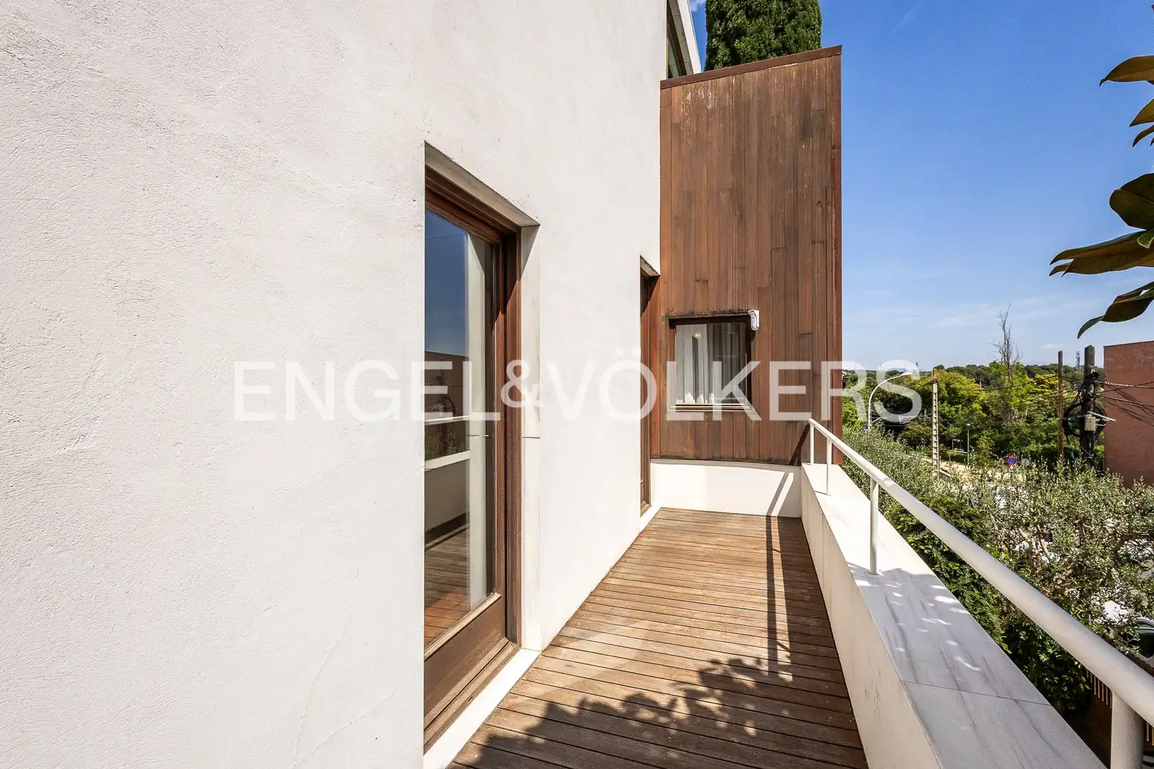 Terraza de Casa o chalet en venta en Sant Cugat del Vallès con Aire acondicionado, Calefacción y Jardín privado