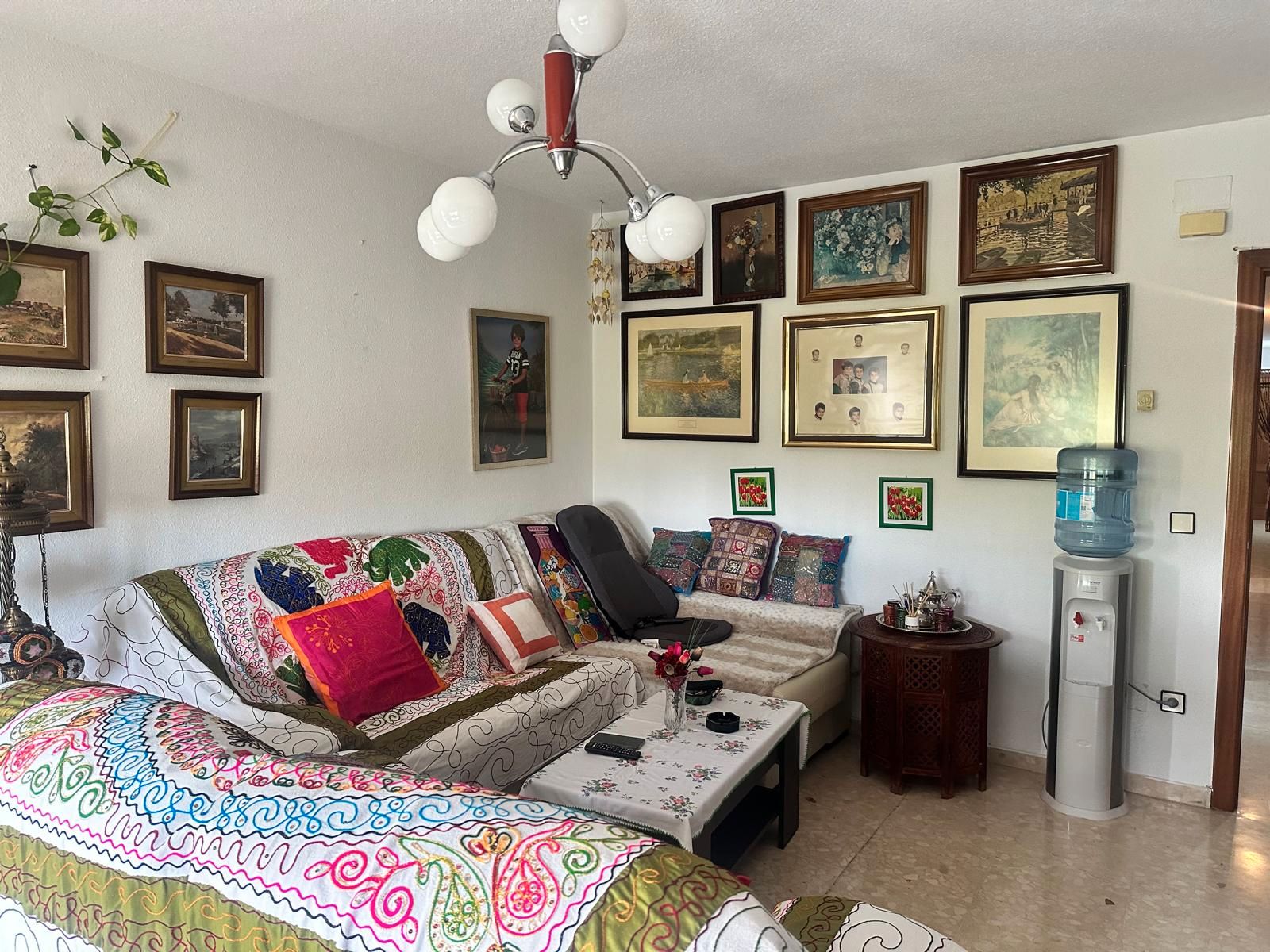 Living room of Flat for sale in Ciudad Real Capital  with Air Conditioner, Heating and Terrace