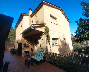 Exterior view of House or chalet for sale in Corbera de Llobregat  with Air Conditioner, Heating and Private garden