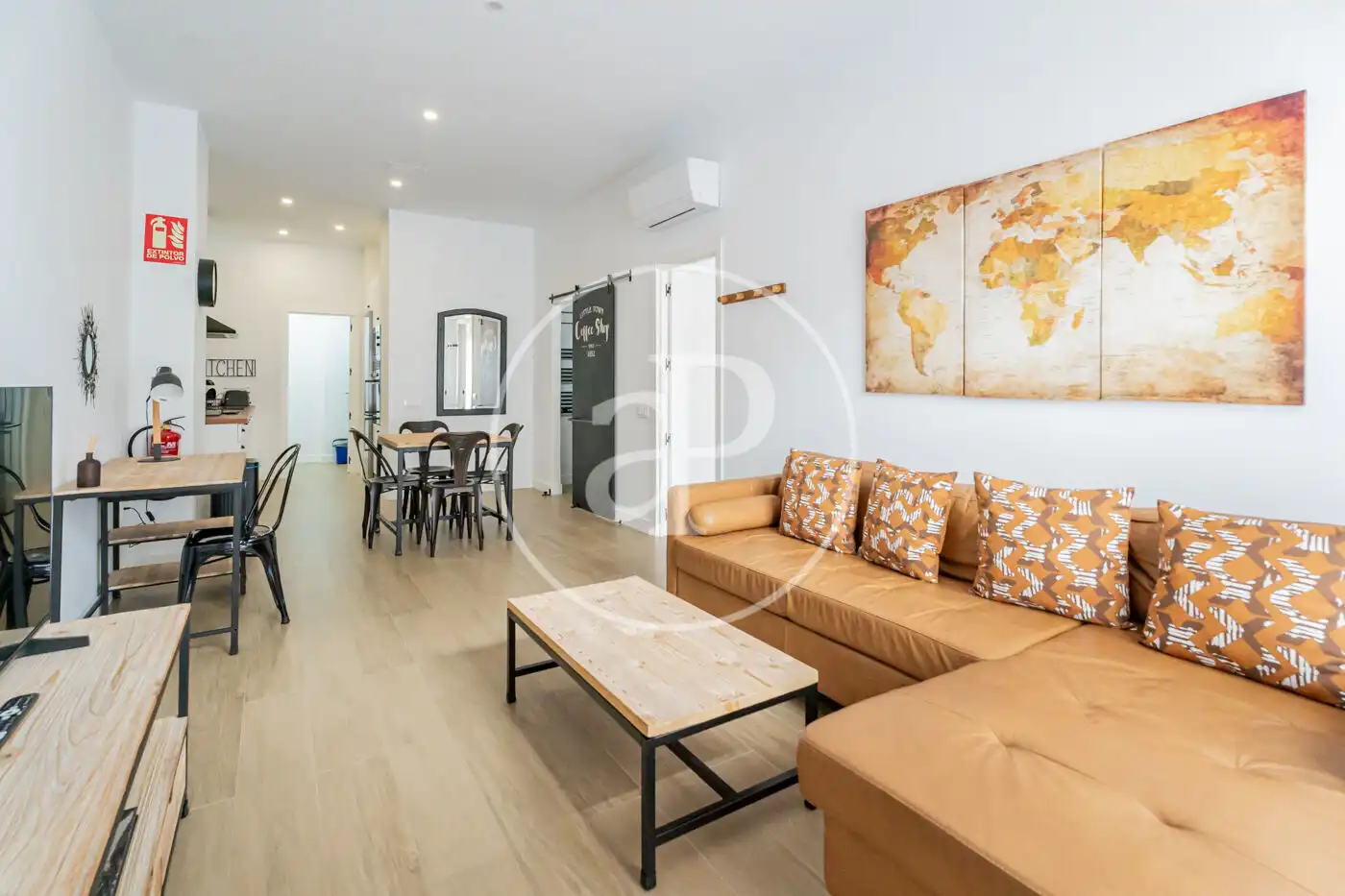 Exterior view of Flat for rent in Madrid  with Air Conditioner, Heating and Furnished