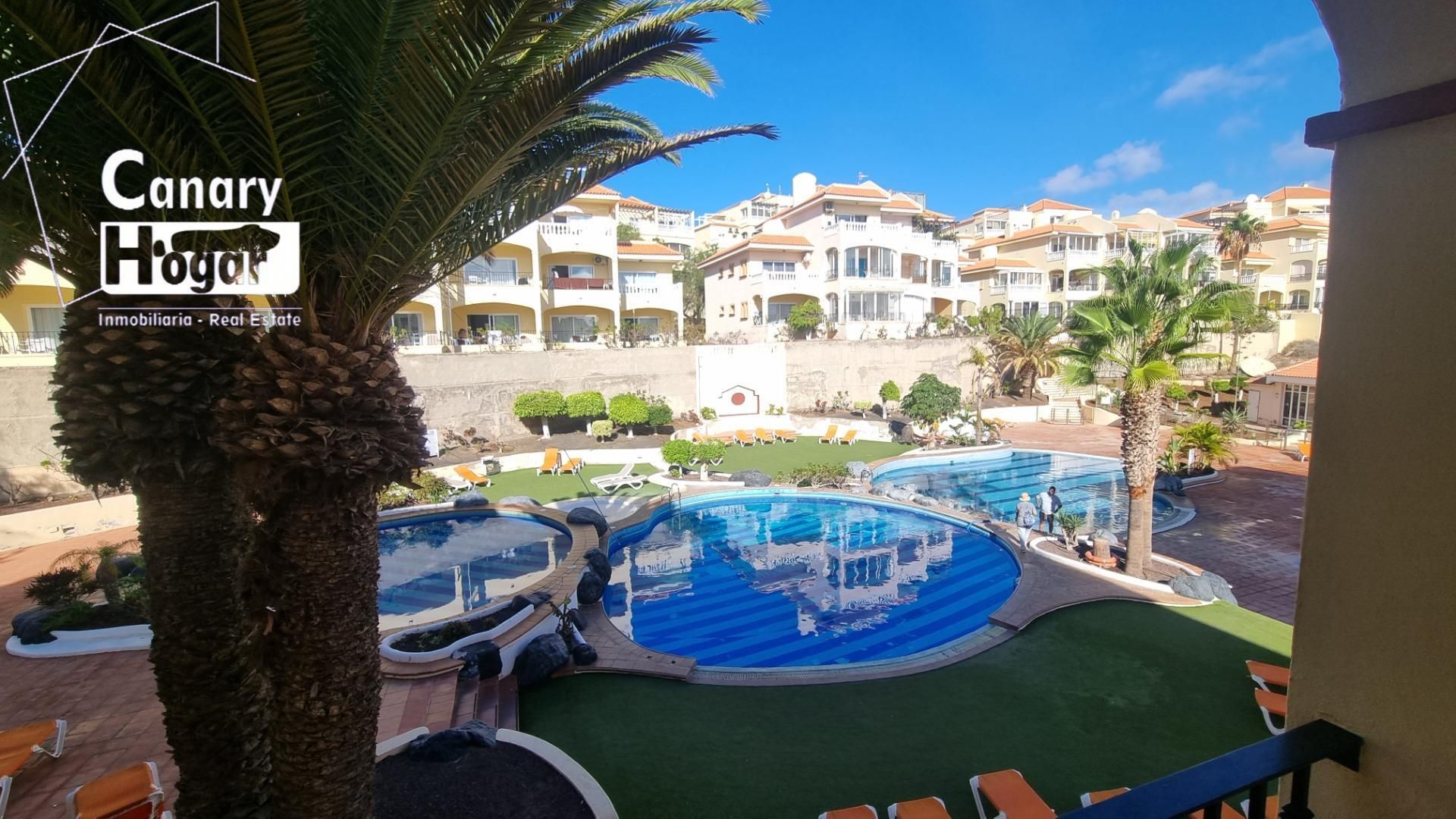 Swimming pool of Apartment to rent in San Miguel de Abona  with Air Conditioner, Terrace and Balcony