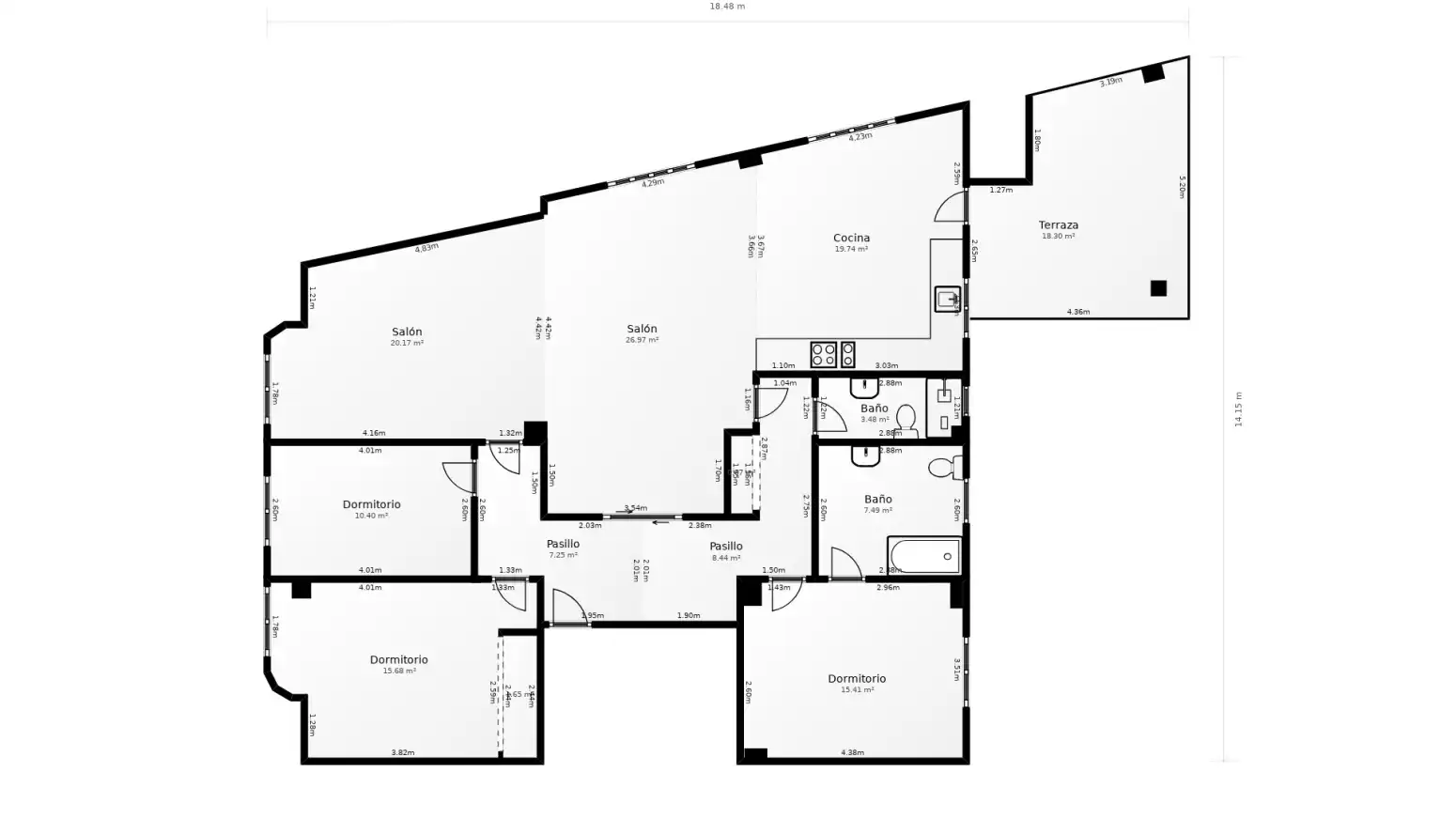 Piso en venta en Meliana con Aire acondicionado, Calefacción y Terraza
