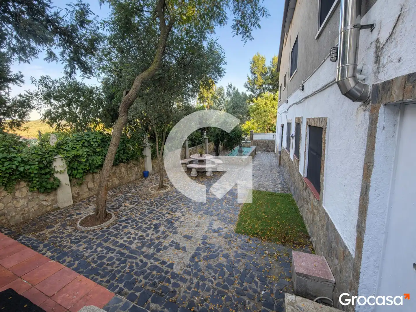 Jardín de Casa o chalet en venta en Vallirana con Calefacción, Jardín privado y Terraza