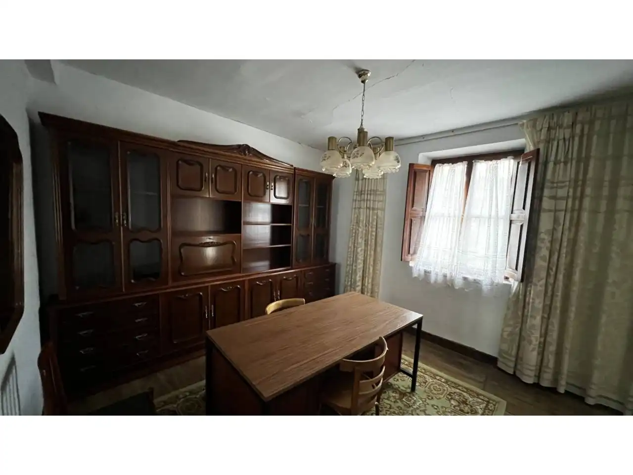 Dining room of Flat for sale in Espinosa de los Monteros  with Storage room, Furnished and Balcony