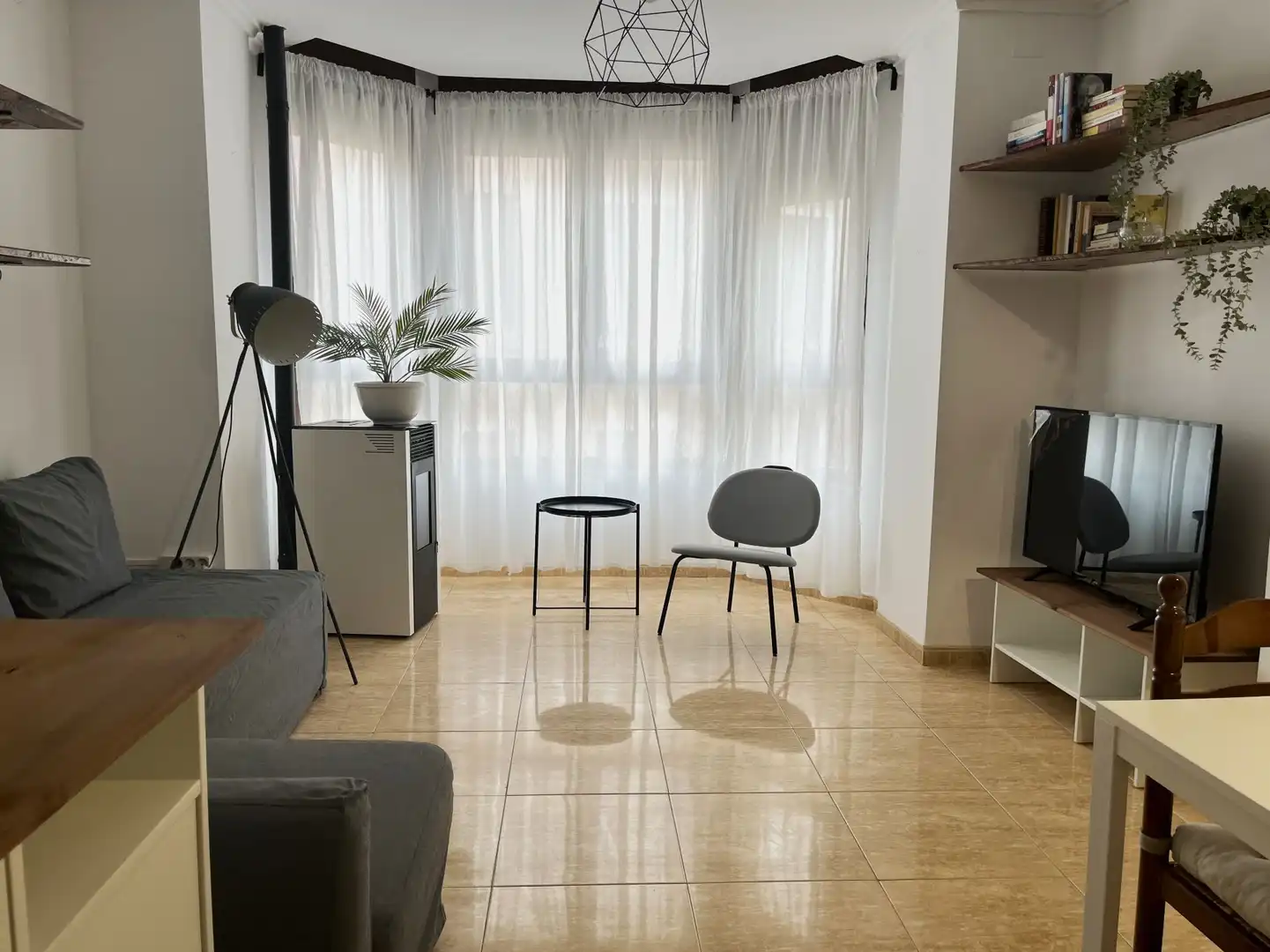 Sala de estar de Finca rústica en venta en Ontinyent con Calefacción, Terraza y Trastero