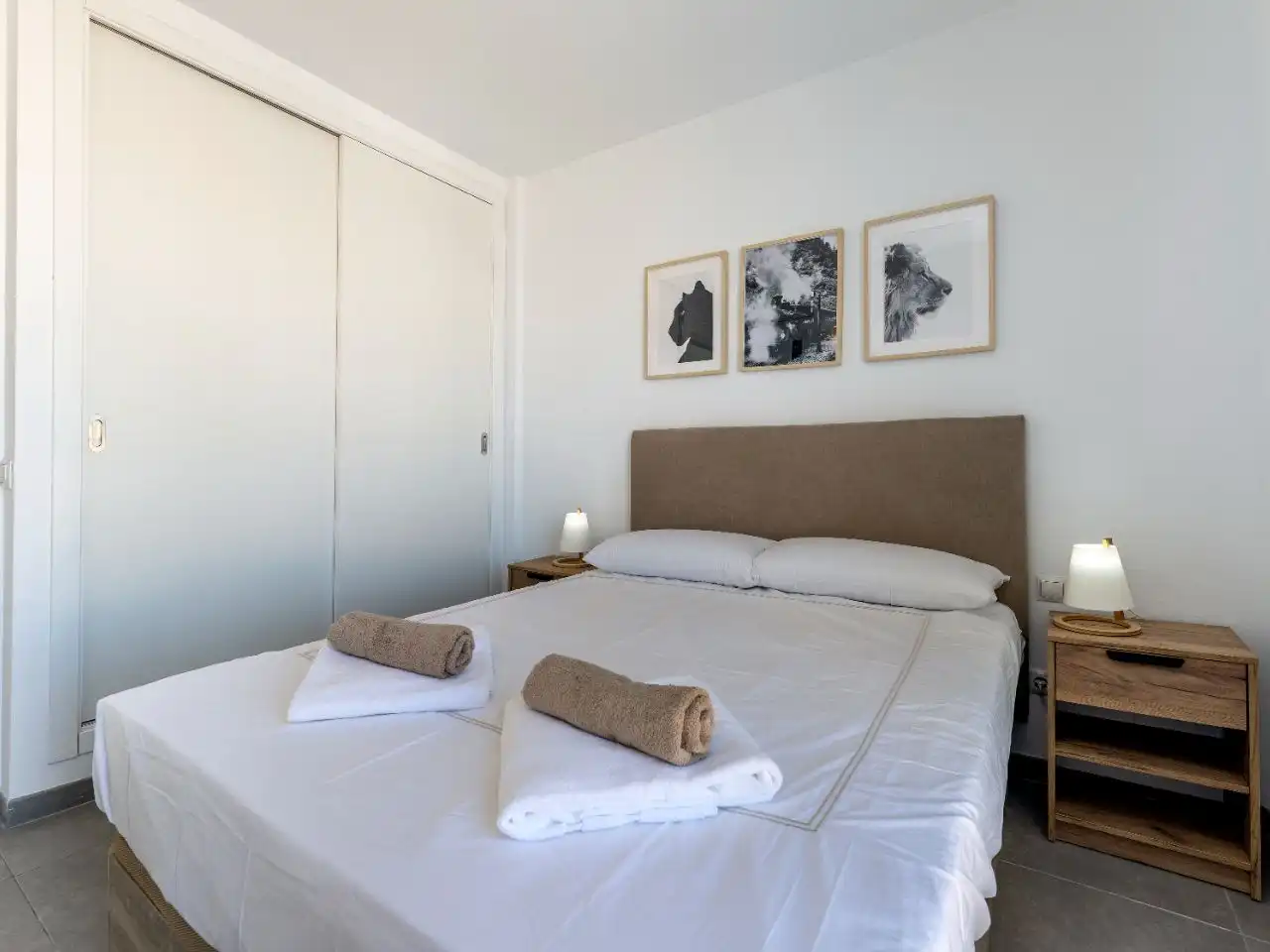 Schlafzimmer von Wohnung zur Miete in Llevant