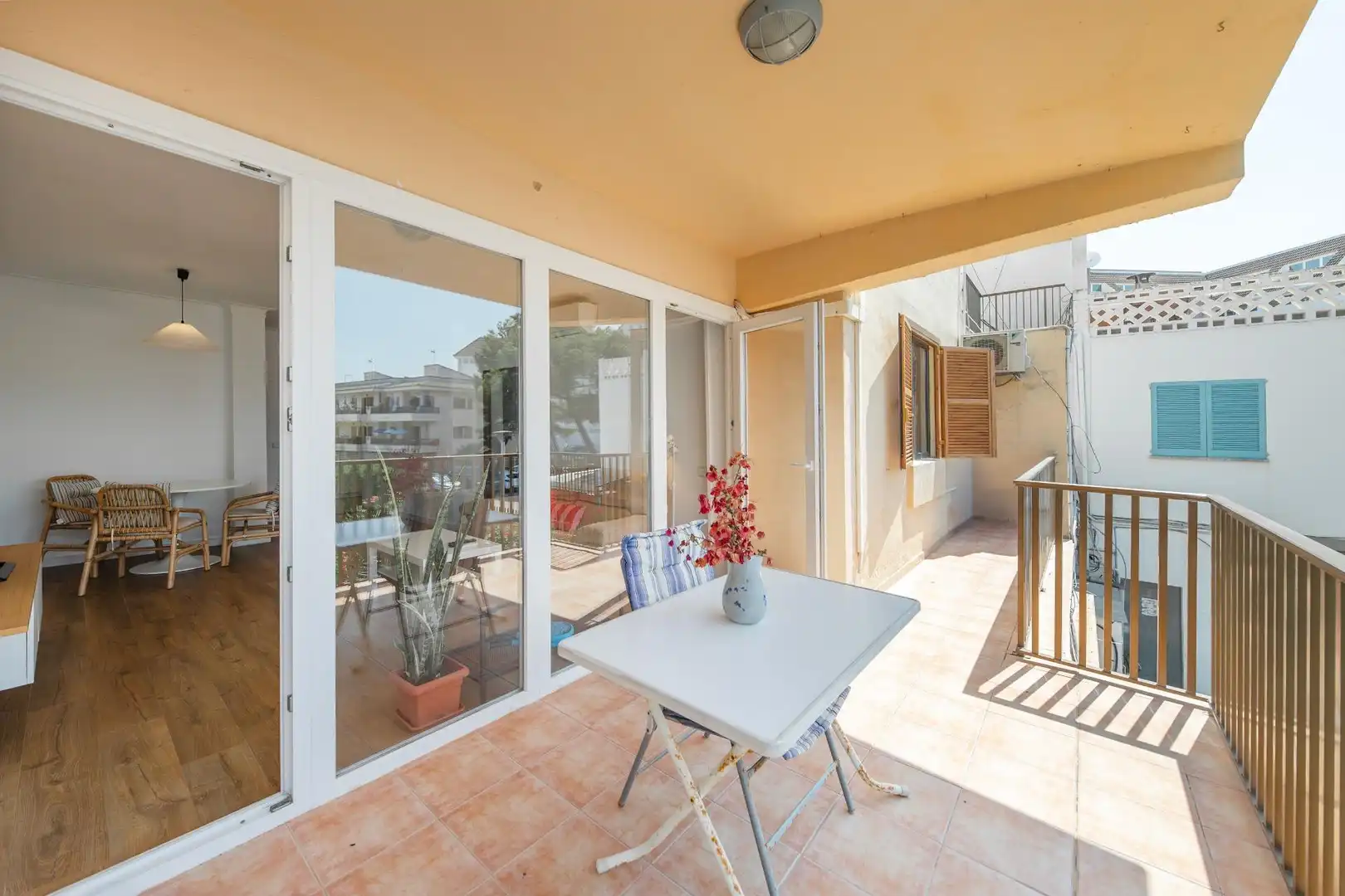 Terrassa de Pis de lloguer en Alcúdia amb Aire condicionat, Calefacció i Parquet
