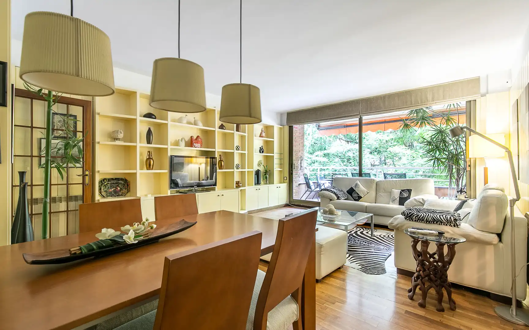 Living room of Flat for rent in Barcelona  with Air Conditioner, Heating and Terrace