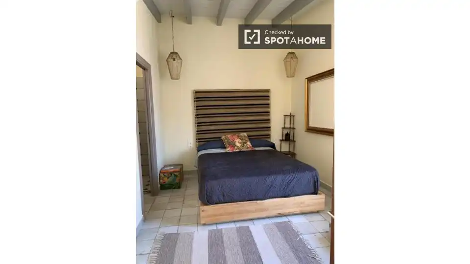 Bedroom of Flat for rent in Godella  with Air Conditioner, Heating and Furnished