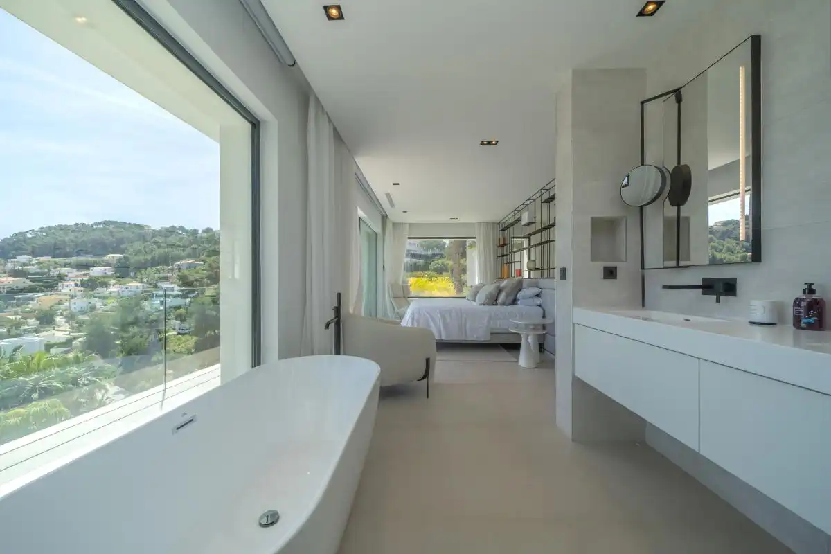Bathroom of Detached homes for sale in Jávea / Xàbia  with Air Conditioner, Heating and Terrace