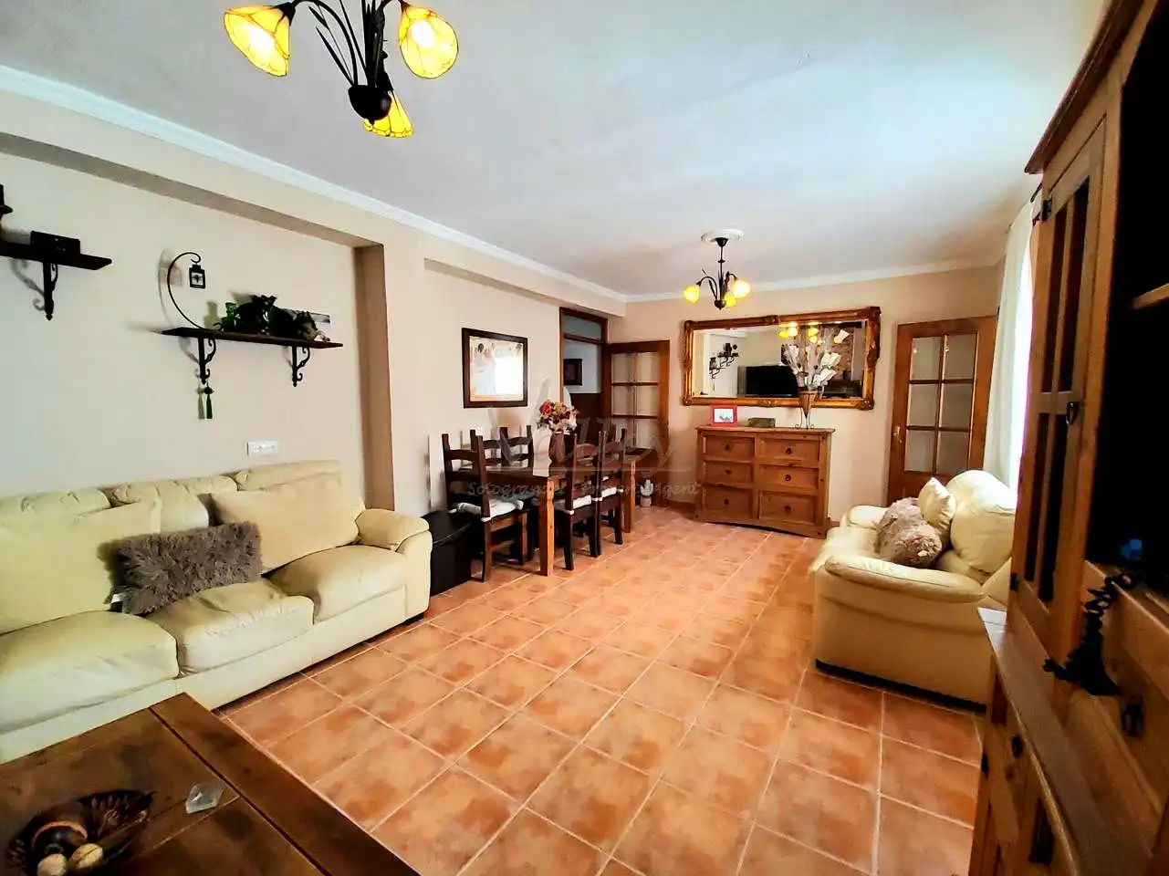 Wohnzimmer von Haus oder Chalet zum Verkauf in San Roque mit Terrasse