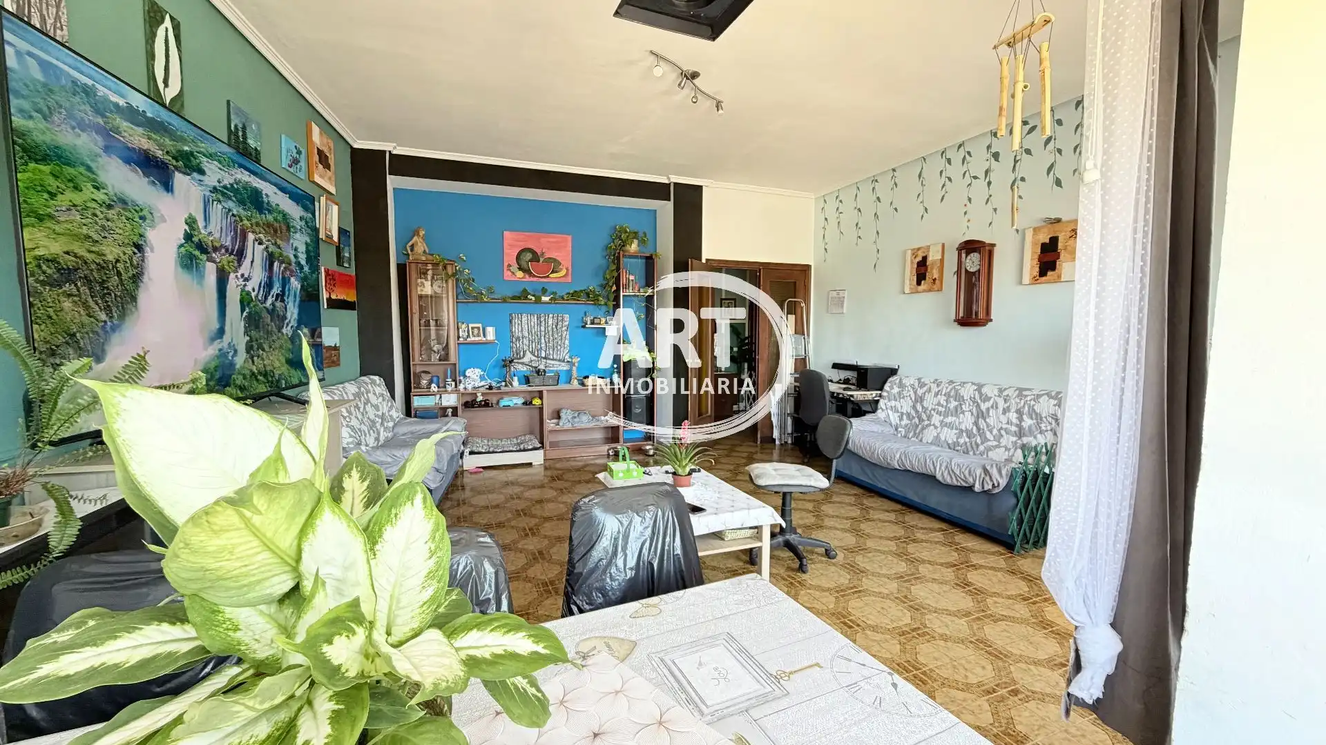 Sala de estar de Piso en venta en Benissanó con Terraza