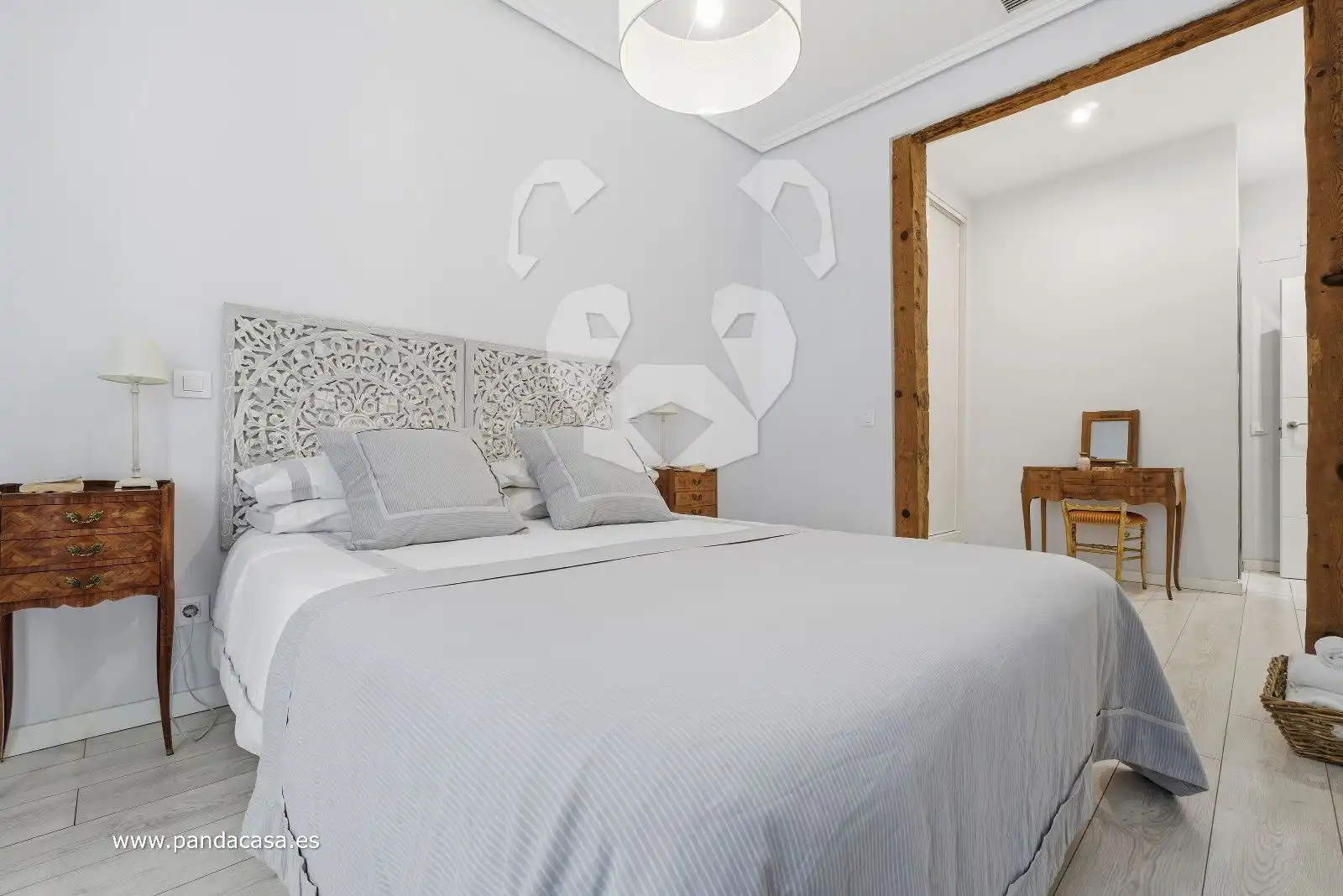 Schlafzimmer von Wohnung zum Verkauf in Madrid mit Klimaanlage, Heizung und Parkett