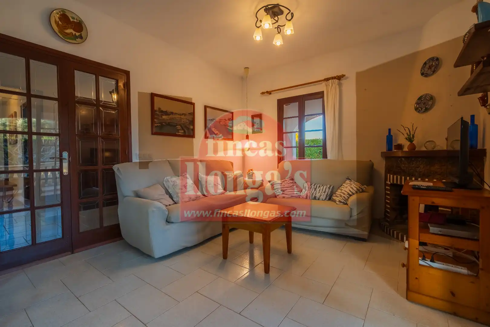 Sala de estar de Casa o chalet en venta en Ciutadella de Menorca con Jardín privado y Terraza