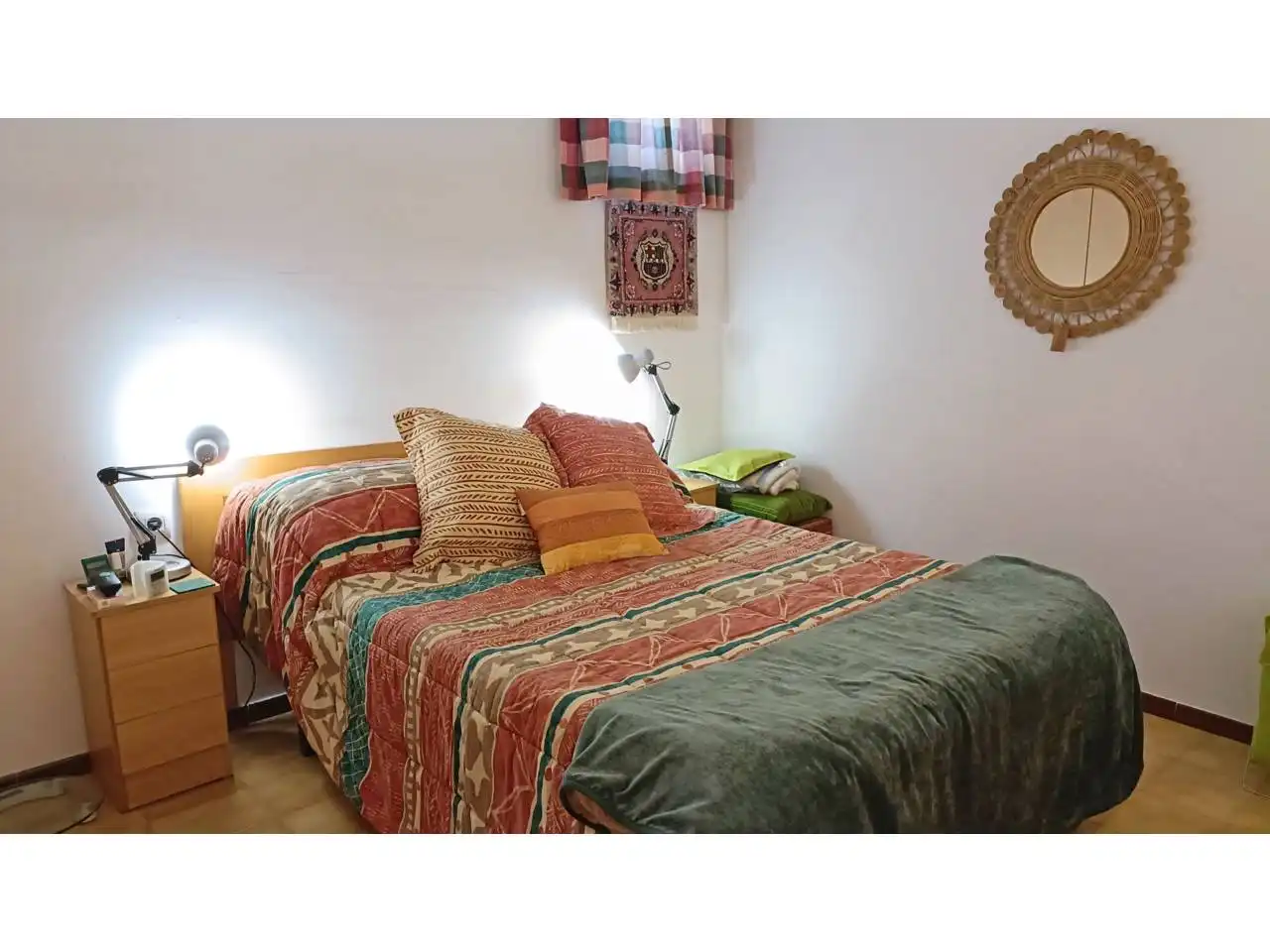 Bedroom of Flat for sale in L'Escala  with Terrace, Furnished and Community pool