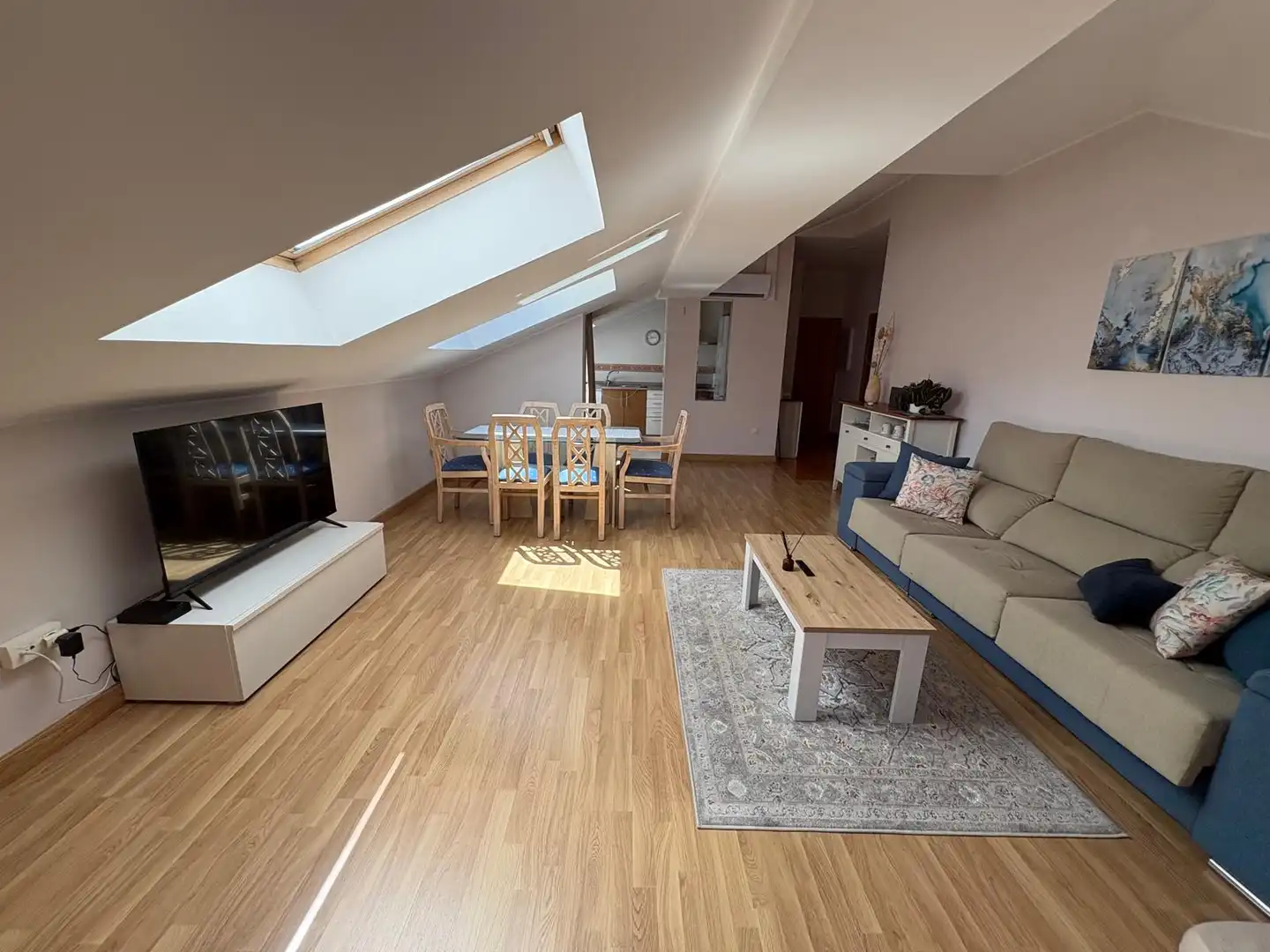 Sala de estar de Ático de alquiler en Mondariz-Balneario con Calefacción, Terraza y Trastero