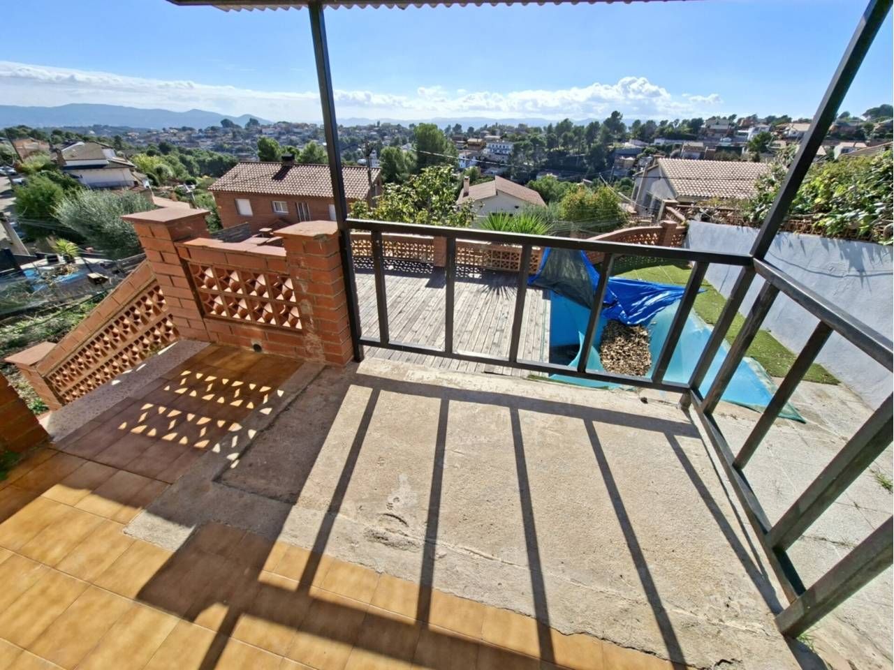 Terrace of House or chalet for sale in Rubí  with Private garden, Terrace and Swimming Pool