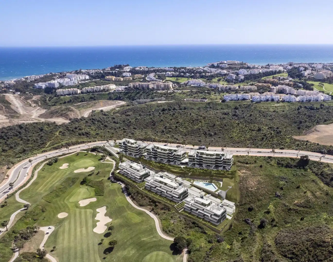 Ático con piscina en venta en Riviera del Sol, imagen 14