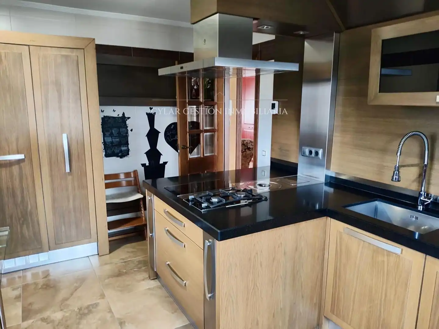 Cocina de Casa o chalet en venta en San Cristóbal de la Cuesta con Calefacción, Parquet y Terraza