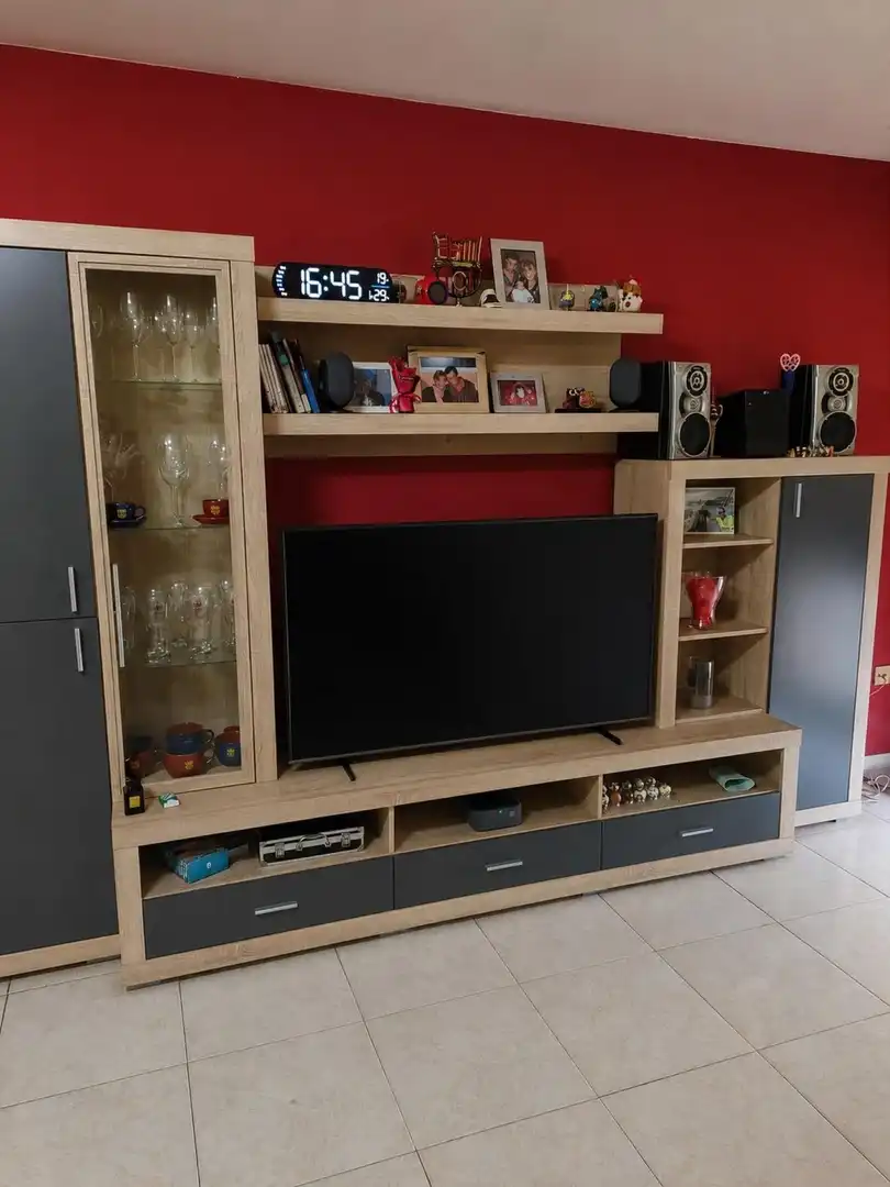 Sala de estar de Piso en venta en Vilanova del Camí con Terraza, Amueblado y Balcón
