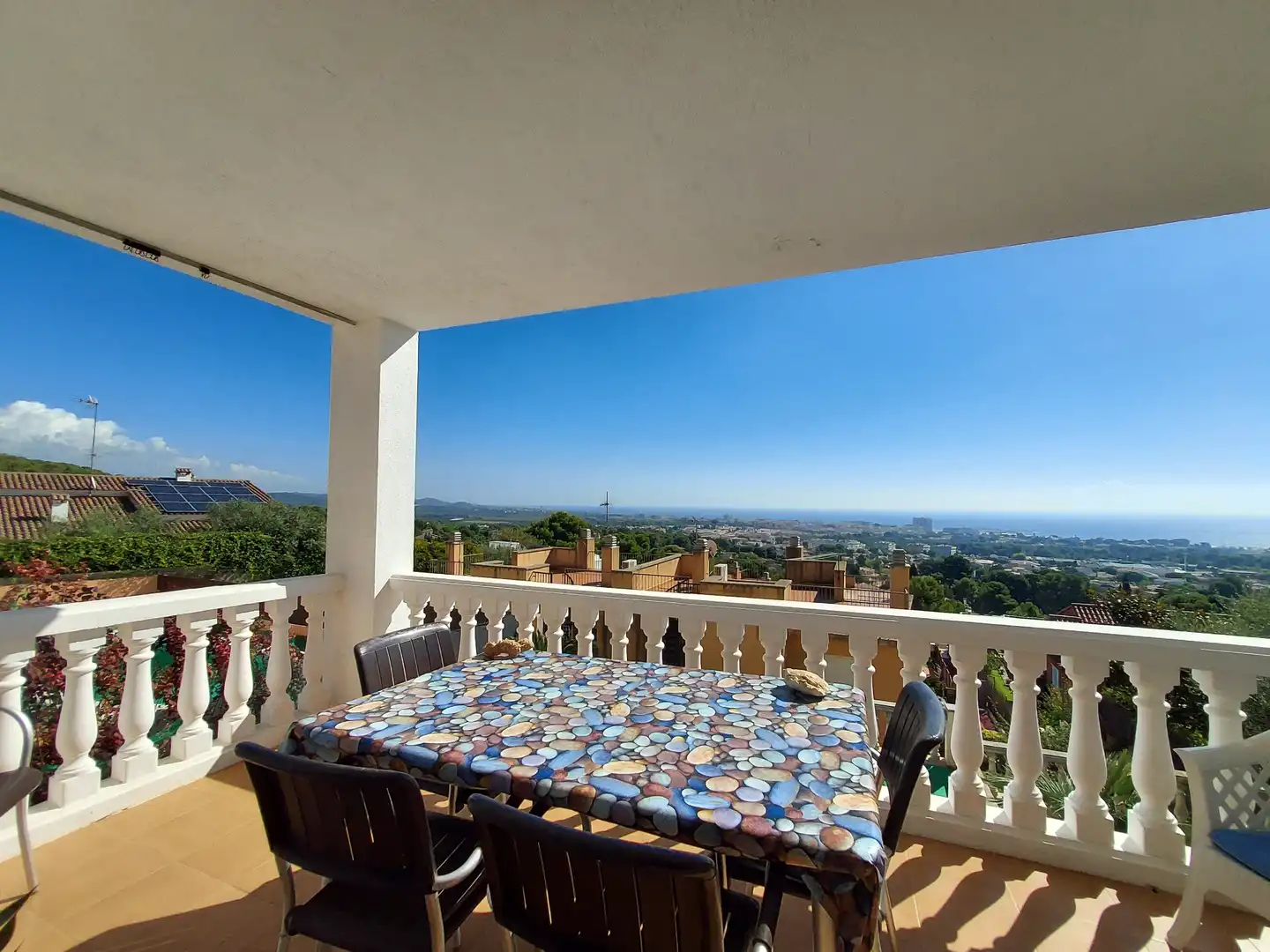Terraza de Casa adosada en venta en El Vendrell con Jardín privado, Terraza y Piscina