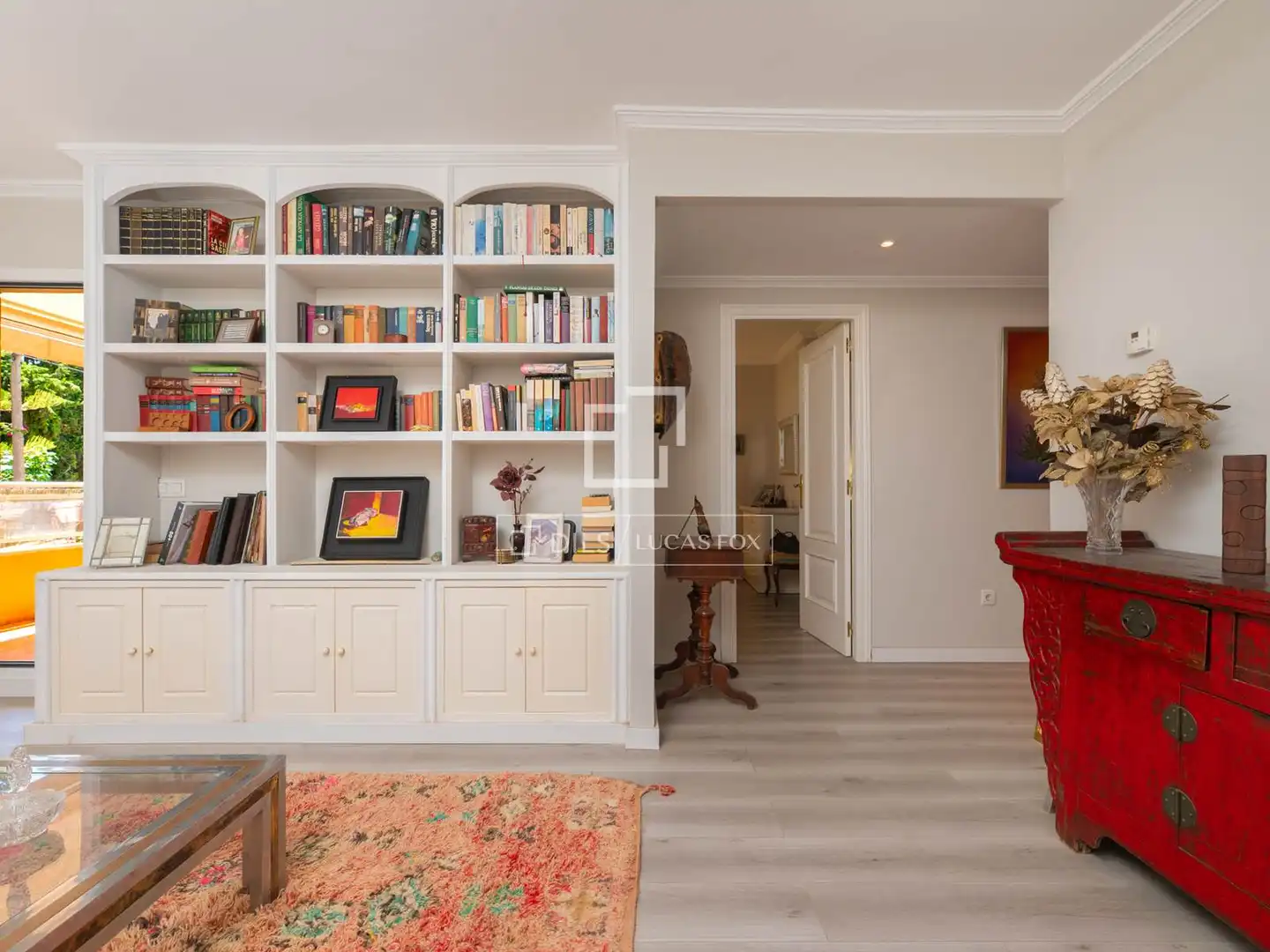 Wohnzimmer von Wohnung zum Verkauf in Eivissa mit Klimaanlage, Privatgarten und Terrasse
