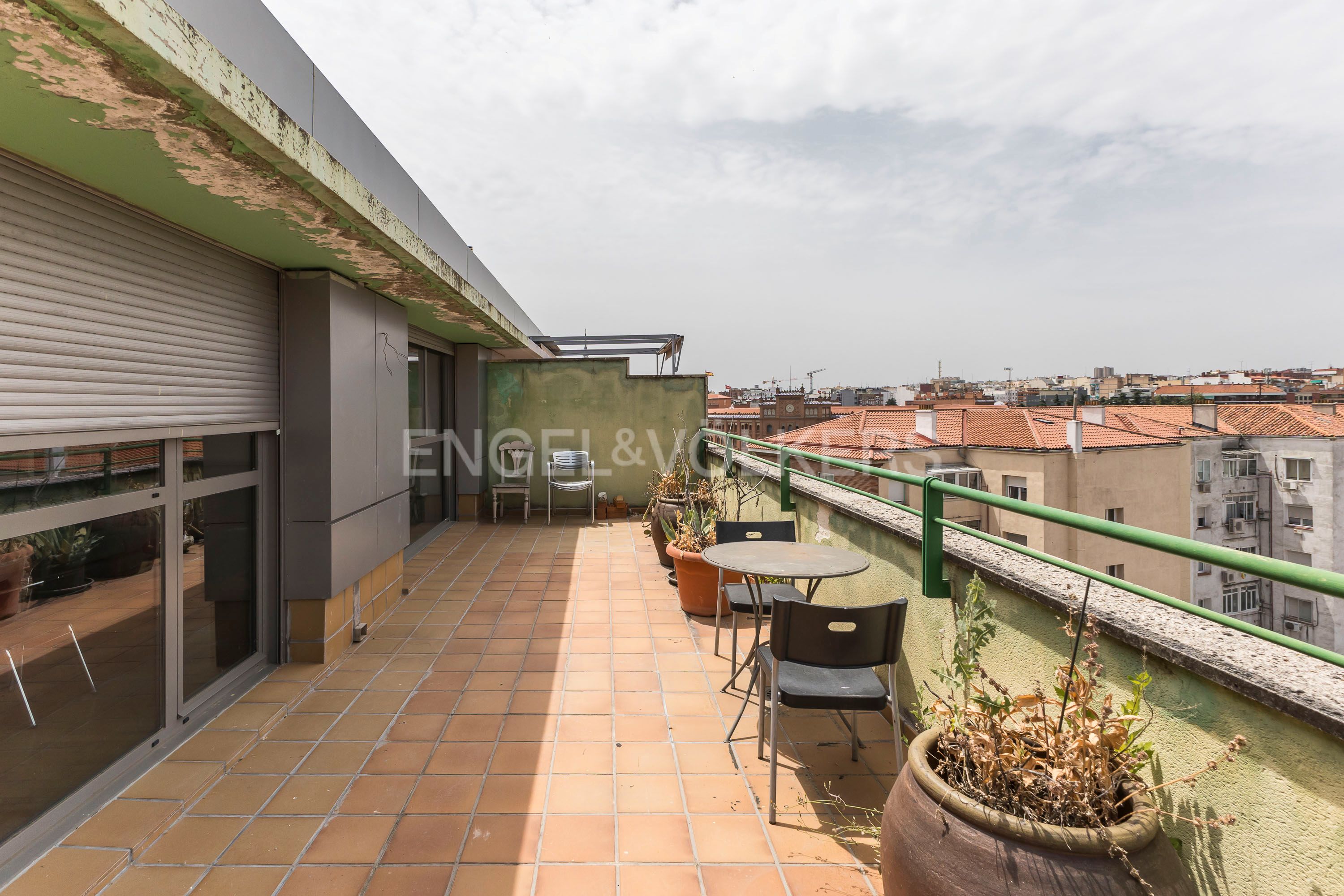 Terrace of Attic for sale in  Madrid Capital  with Heating and Terrace