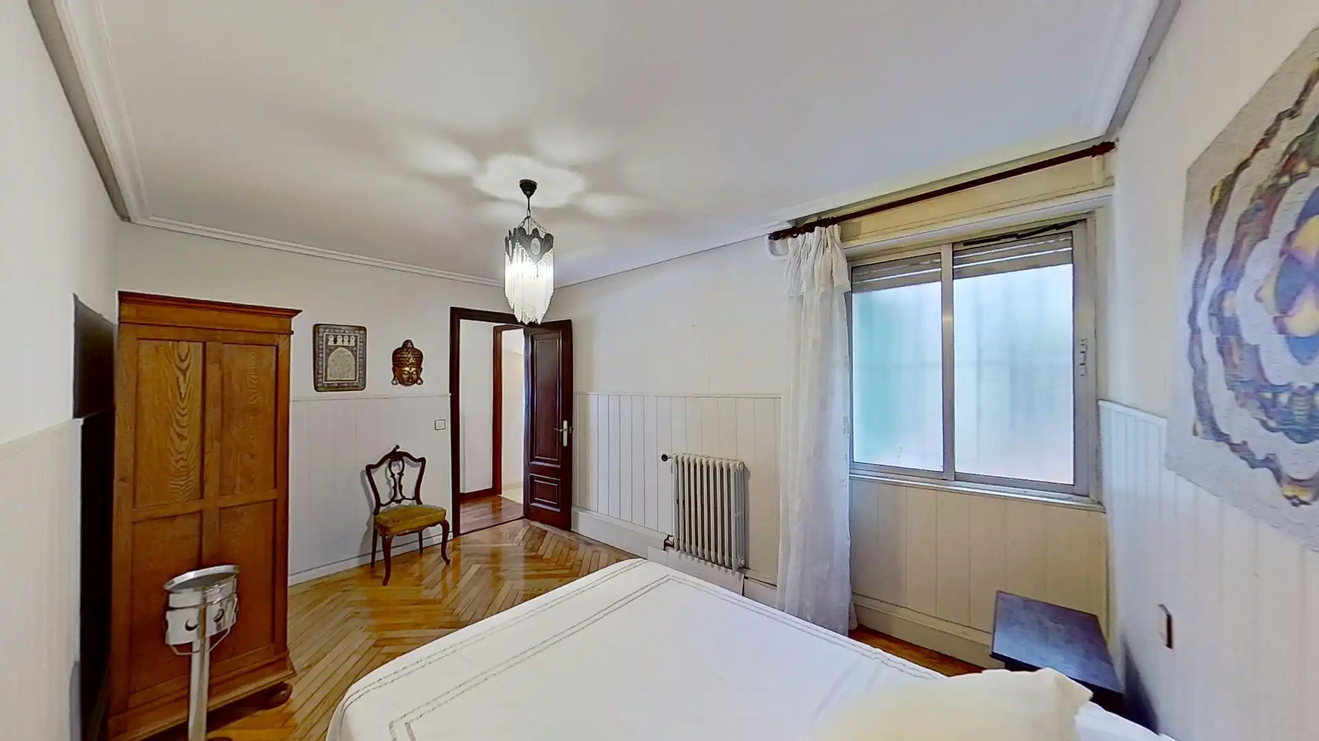 Schlafzimmer von Wohnung zum Verkauf in Gijón  mit Heizung