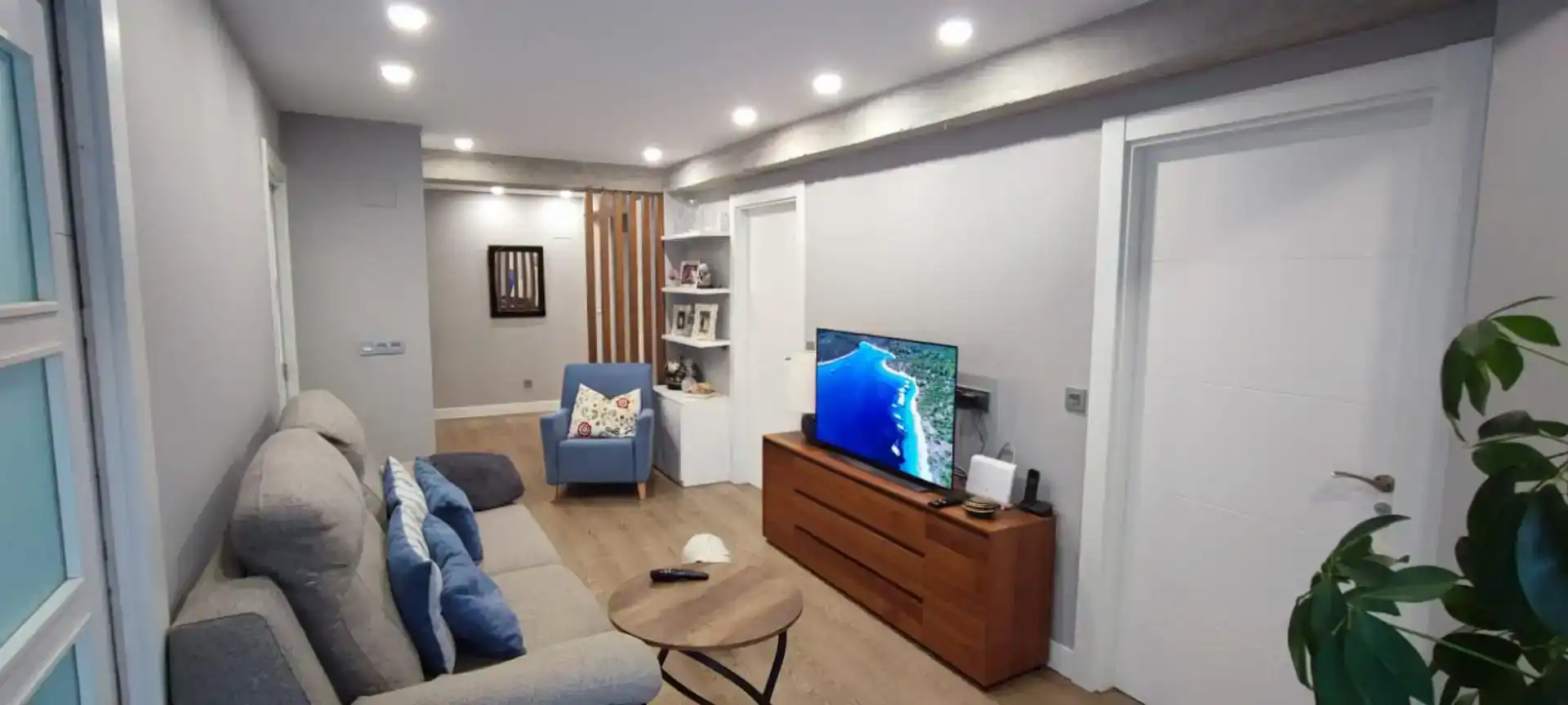 Sala d'estar de Pis en venda en Markina-Xemein amb Aire condicionat