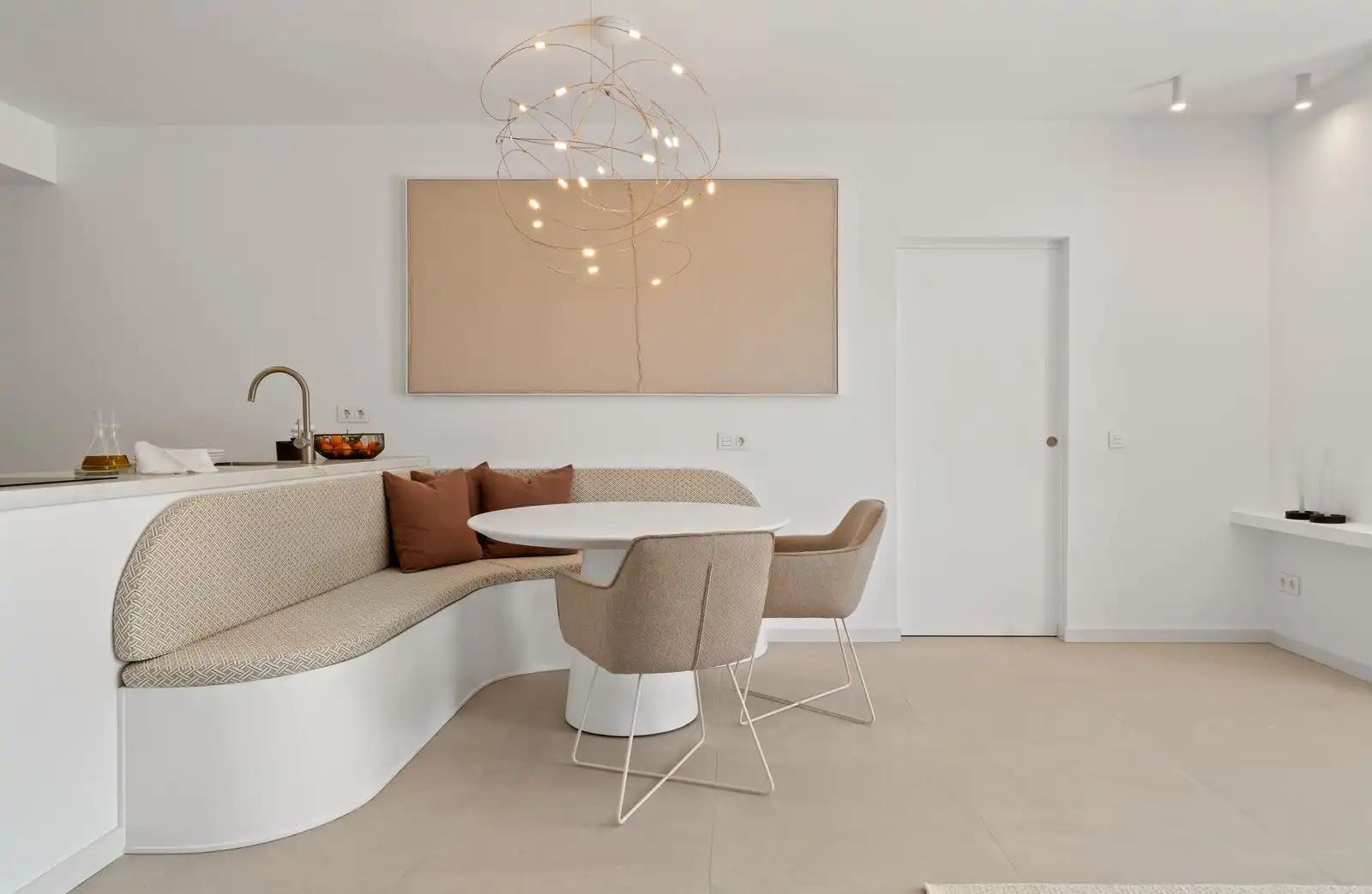 Comedor de Apartamento en venta en Marbella con Terraza, Trastero y Amueblado