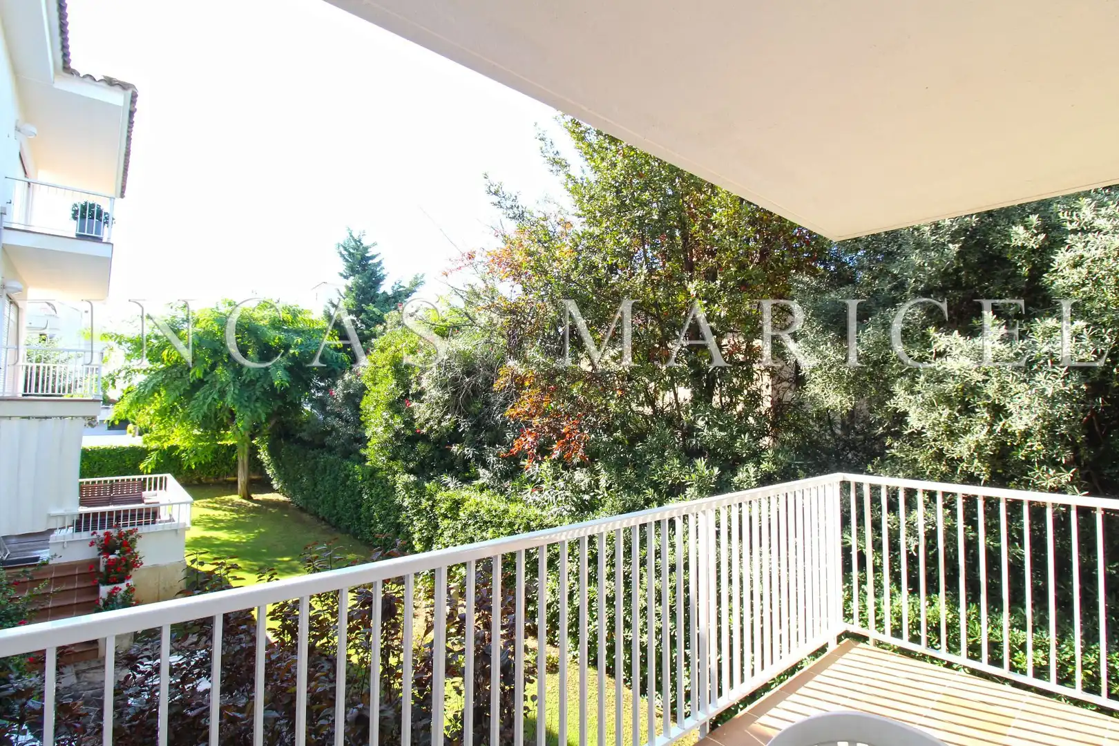 Terrasse von Wohnung zur Miete in Can Girona - Terramar - Vinyet