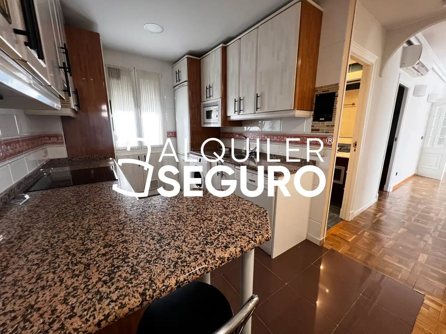 Kitchen of Flat for rent in Madrid  with Heating