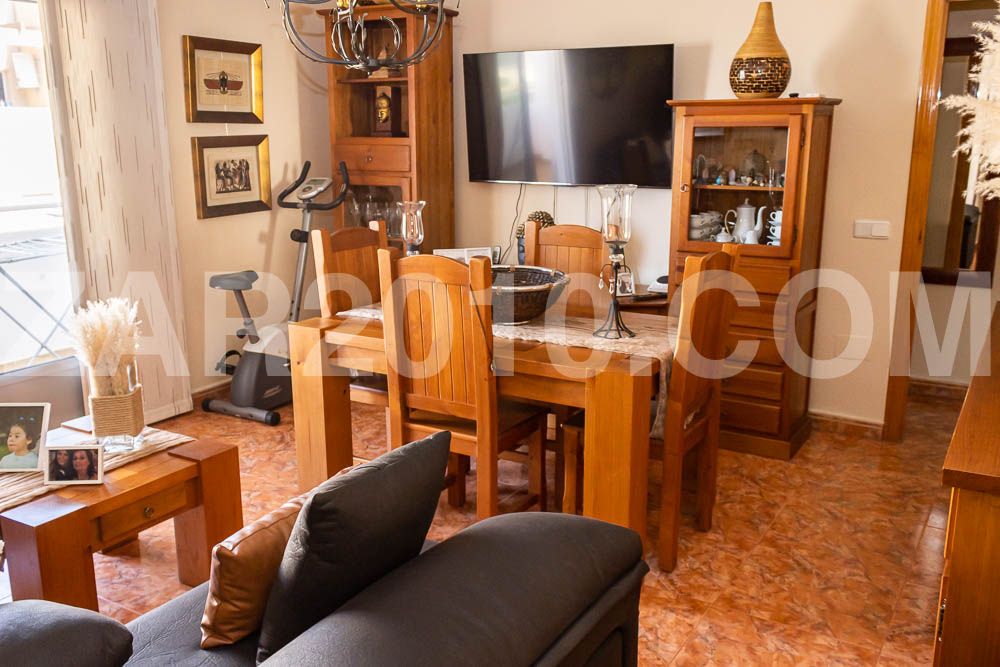 Dining room of Flat for sale in Garrucha  with Terrace, Furnished and Oven