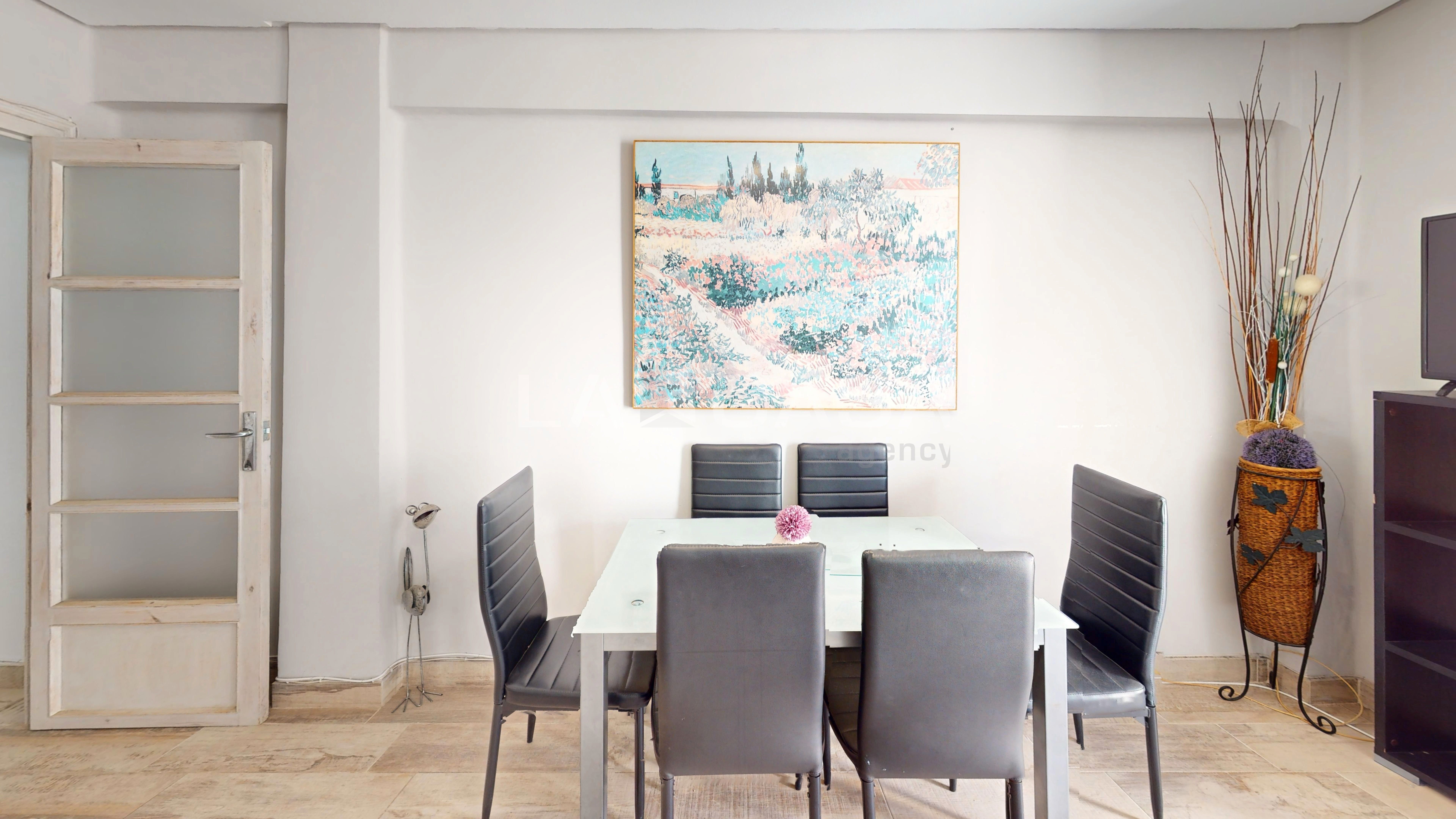 Dining room of Flat for sale in  Valencia Capital  with Balcony