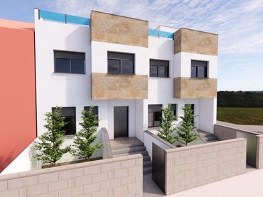 Terraced house with balcony for sale in Bigastro
