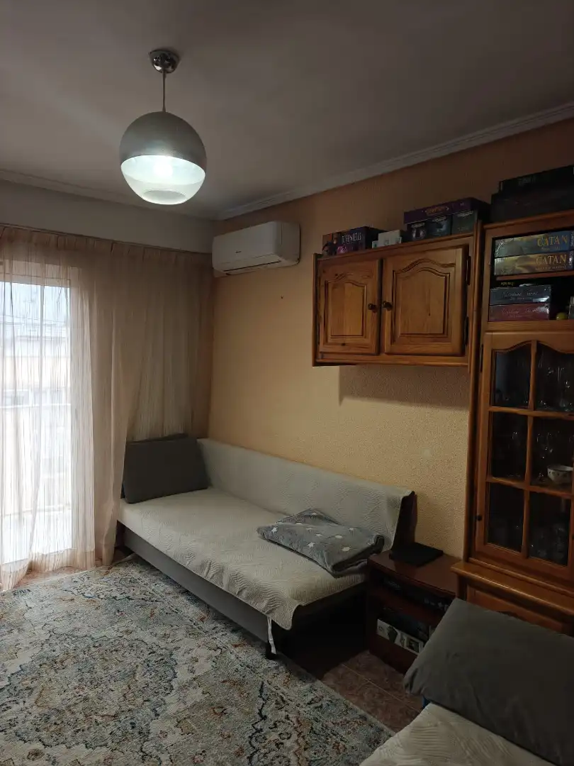 Bedroom of Flat for rent in Valencia  with Air Conditioner, Furnished and Balcony