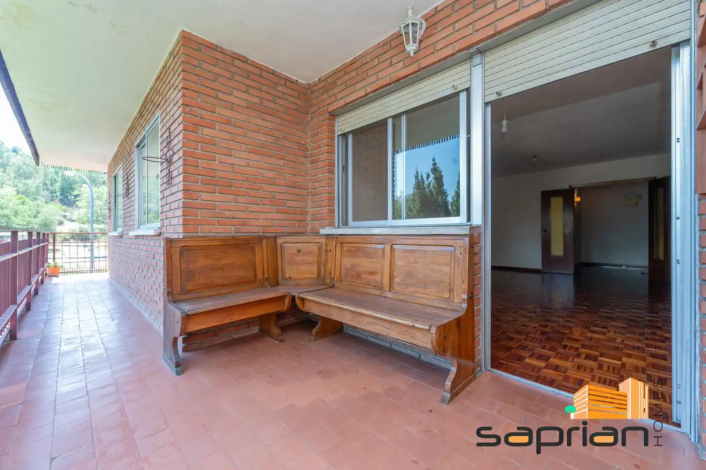 Balcony of Flat for sale in Collado Villalba  with Air Conditioner, Private garden and Terrace