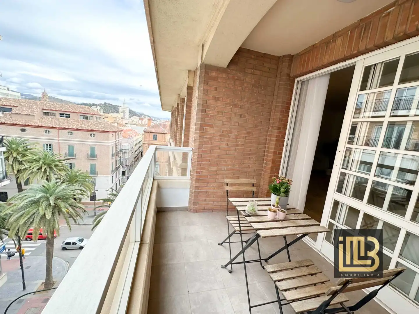 Balcony of Flat for sale in Málaga  with Air Conditioner, Heating and Terrace